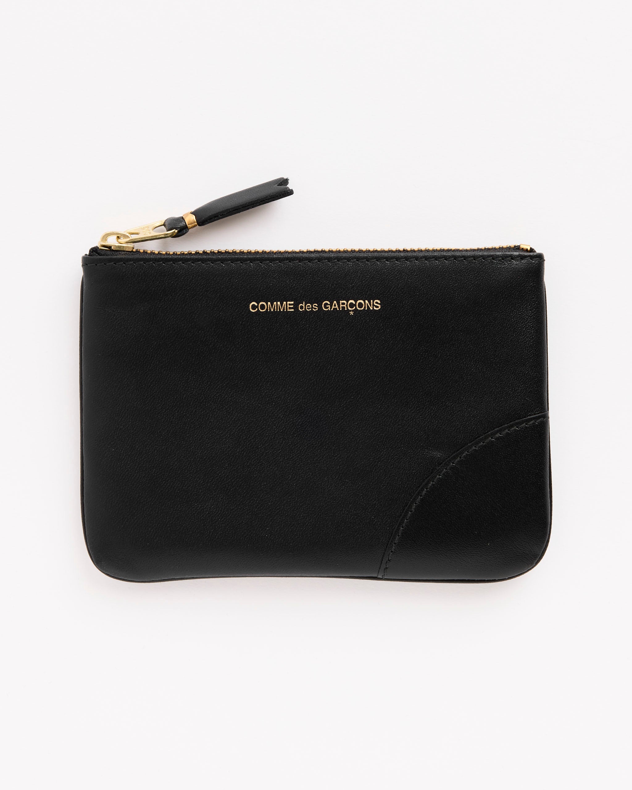 Wallet COMME des GARCONS CLASSIC ZIP ポーチ Classic Zip Pouch in Black