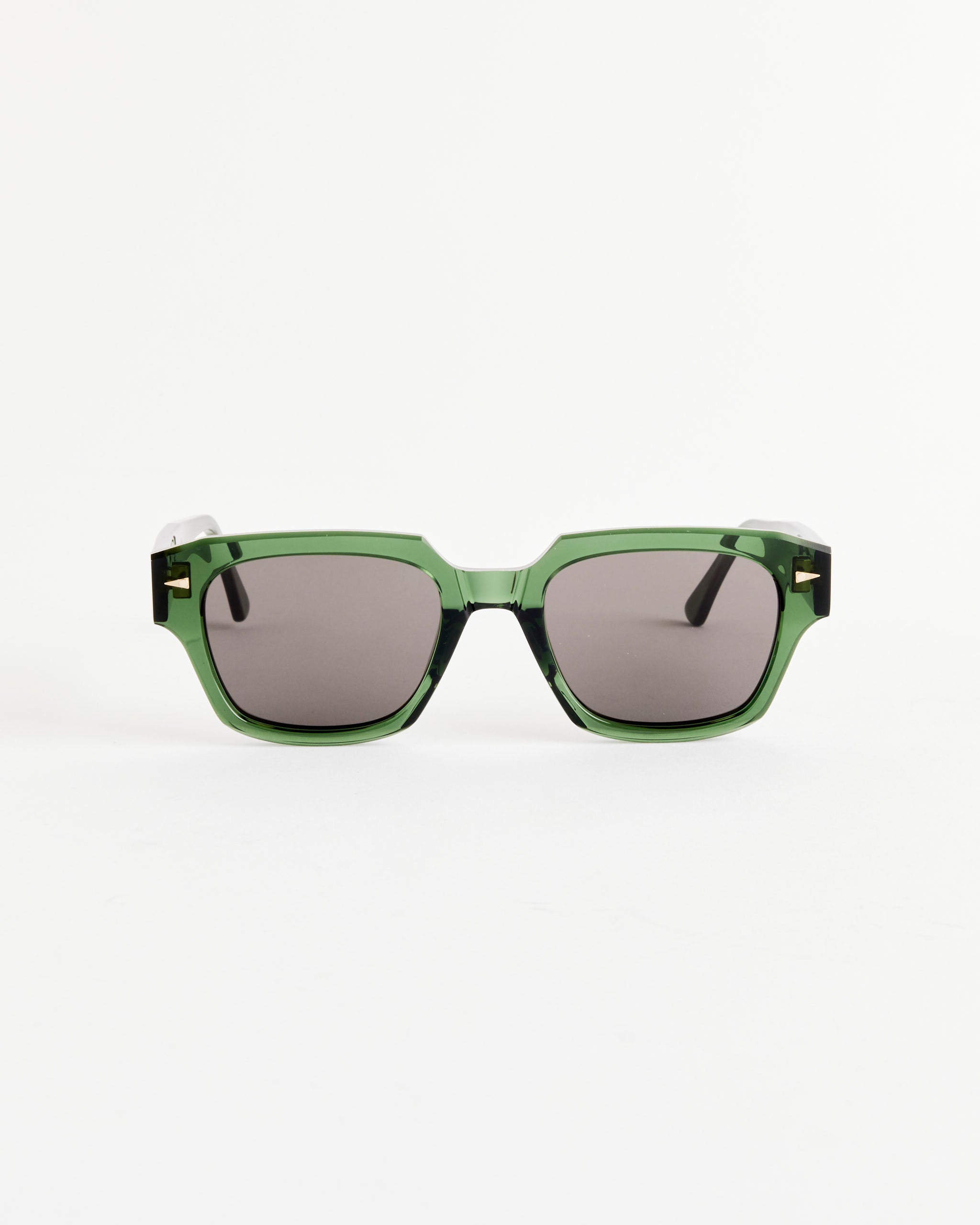 Rivoli Sunglasses in Dark Green/Grey