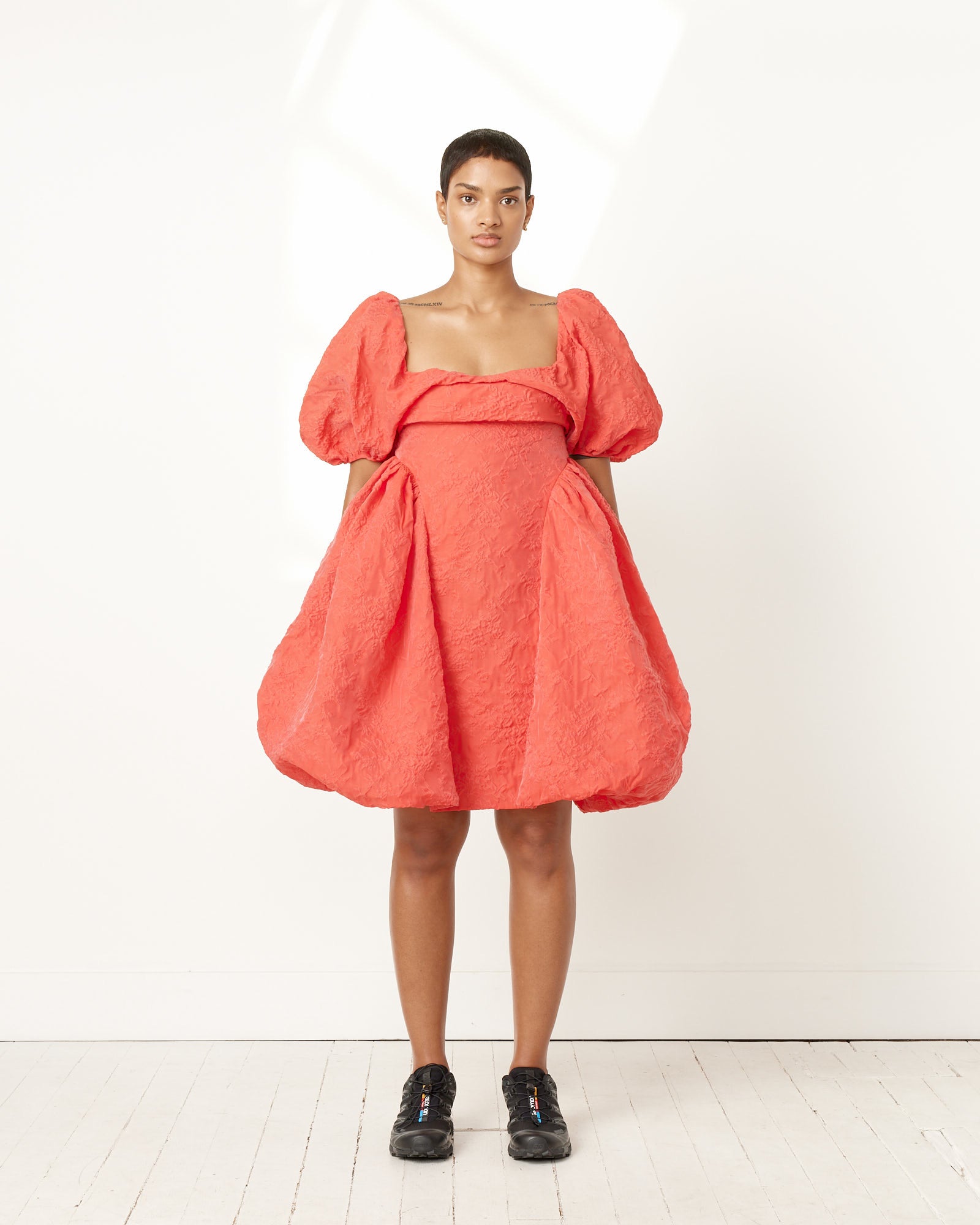 cecilie bahnsen orange dress Susa Dress