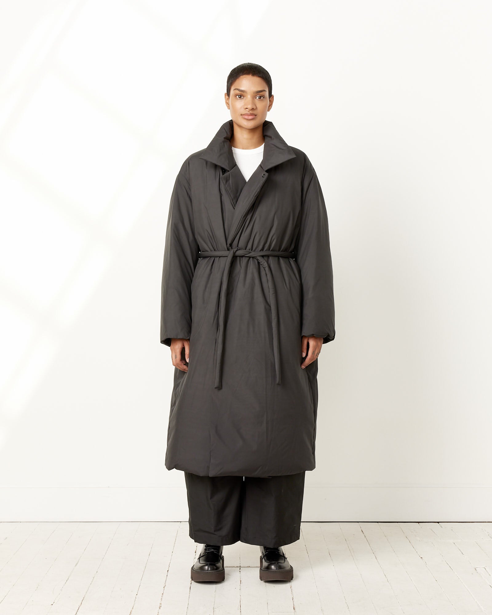 Down Puffer Long Coat - Main Image