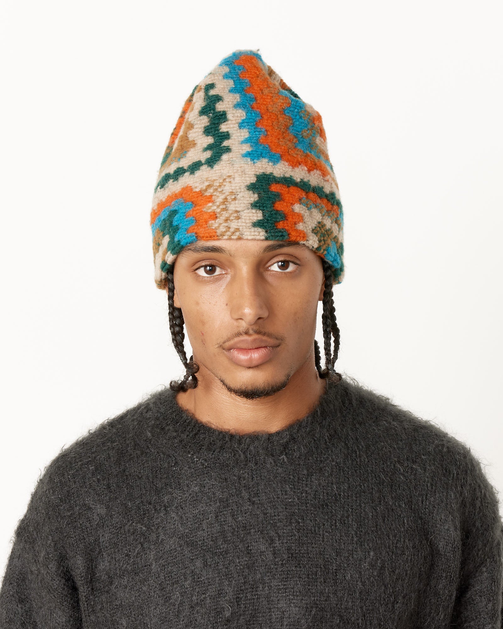 Crochet Knit Beanie1