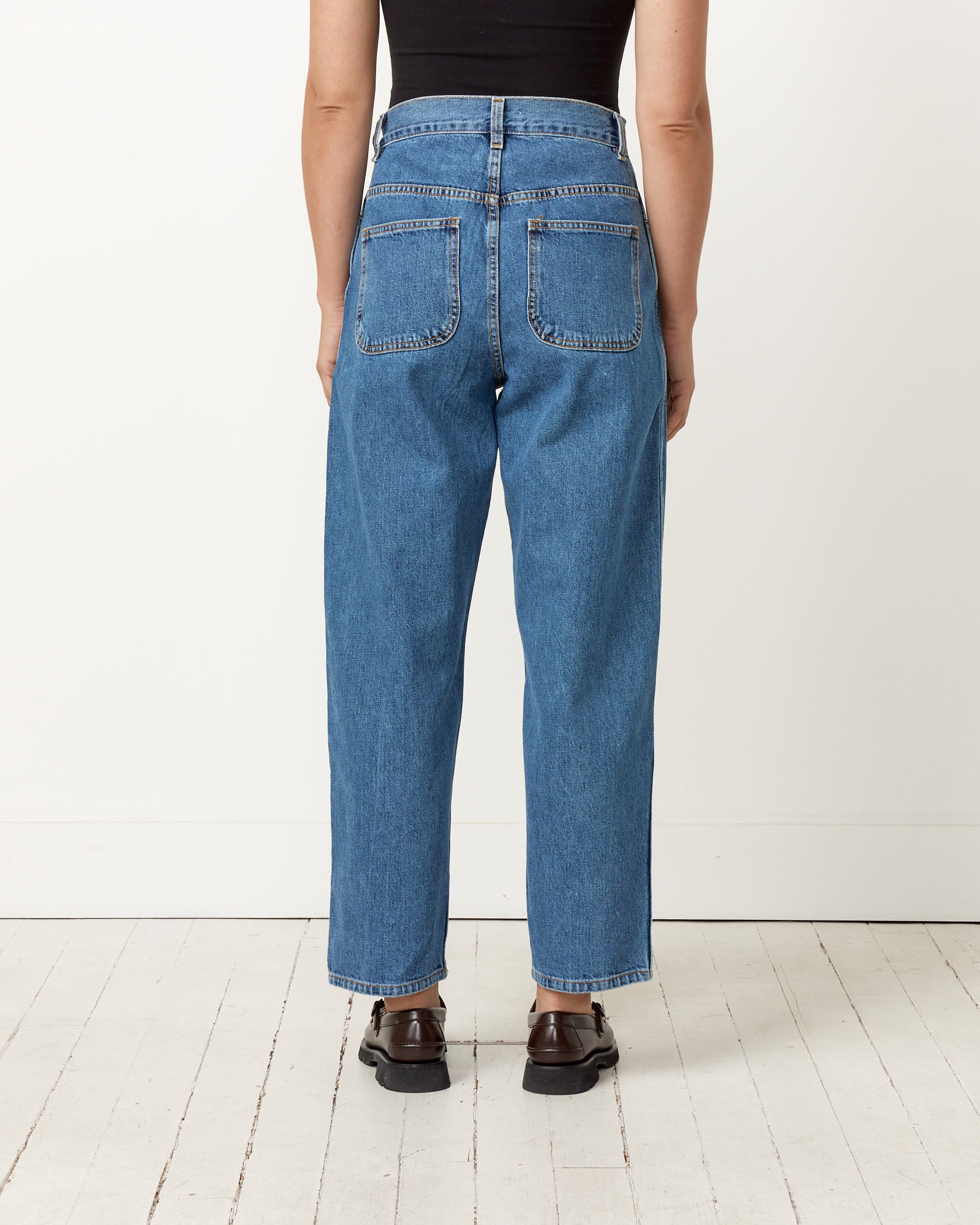 California Wide Pant in Cowboy Blue