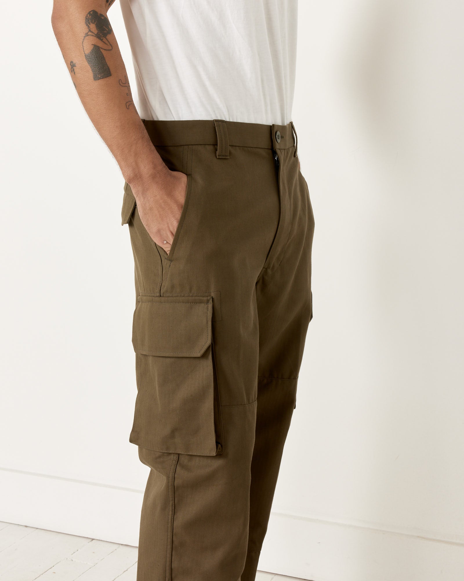Pant in Olive