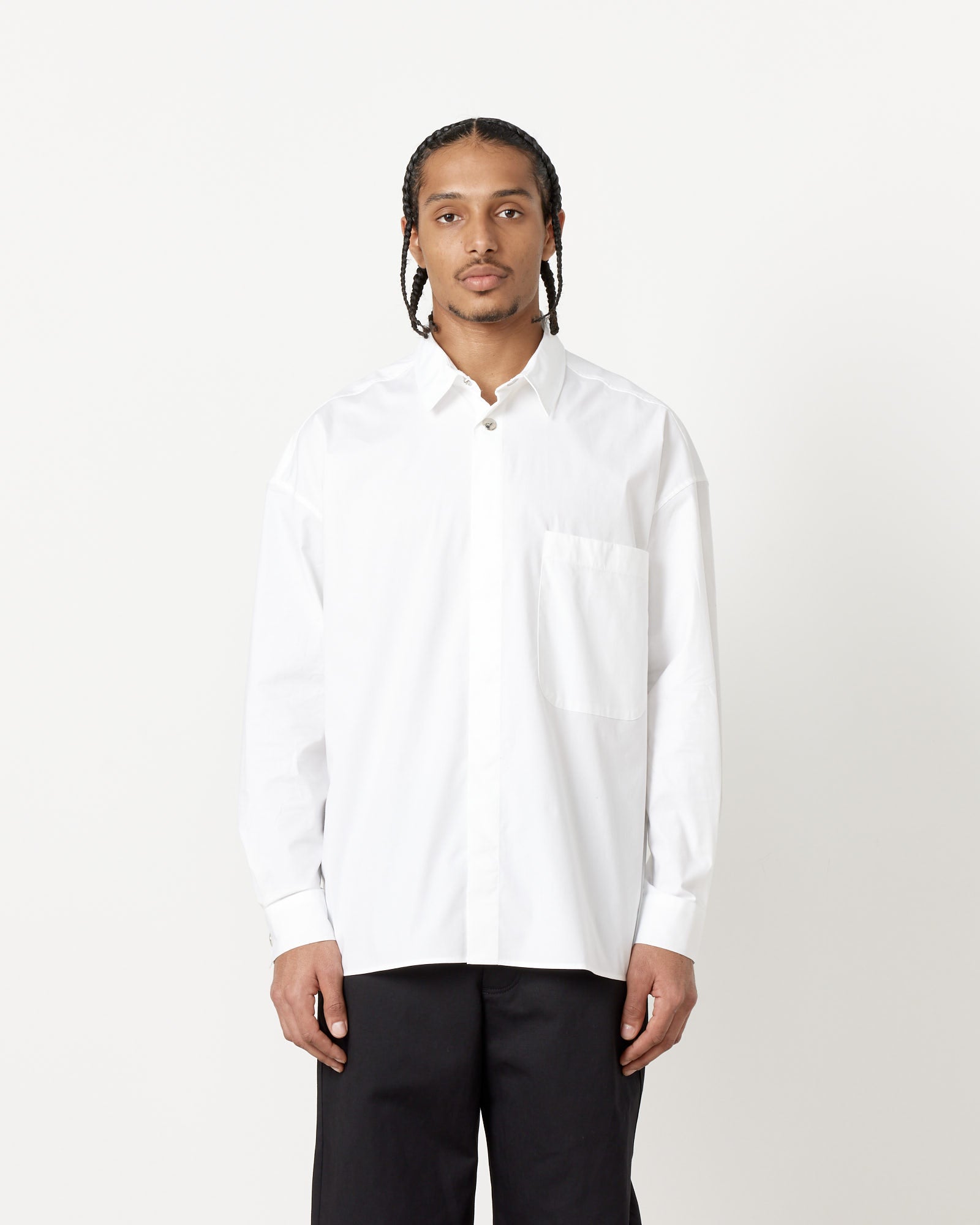 La Chemise Manches Longue Shirt in White