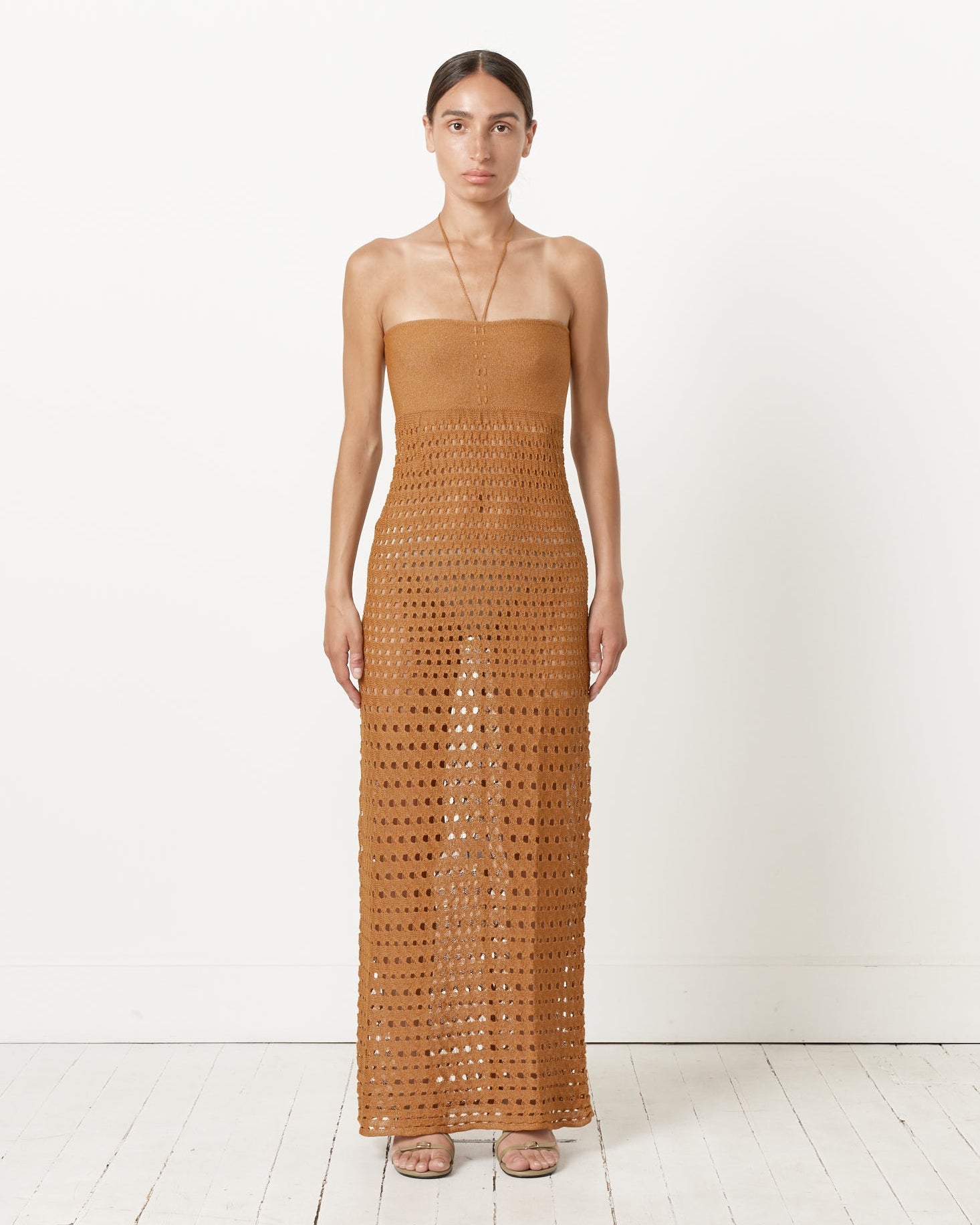 Marula Dress in Ochre
