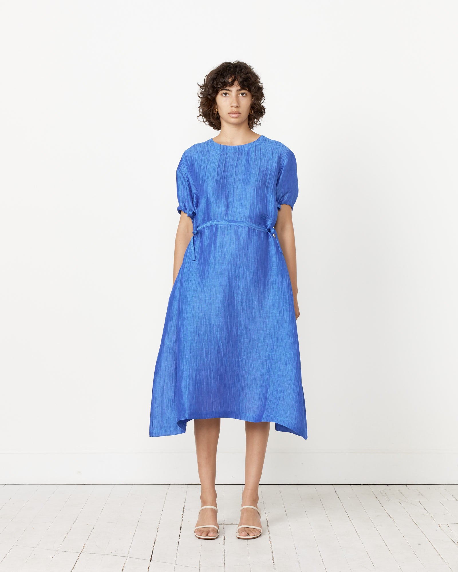 denim dress pick up TCEC Easy Charm Denim Midi Dress