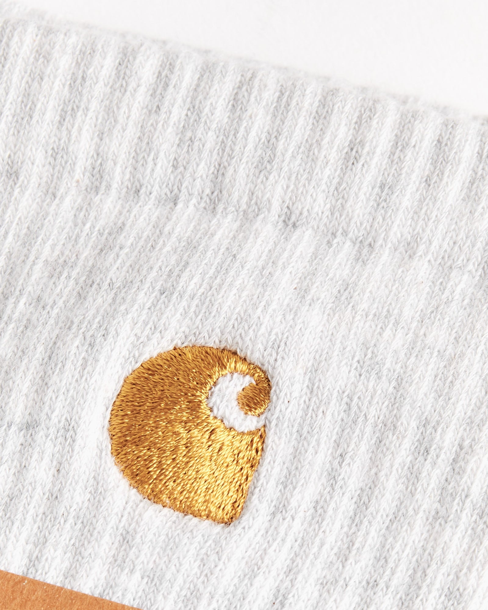 Chase Socks in Ash Heather/Gold