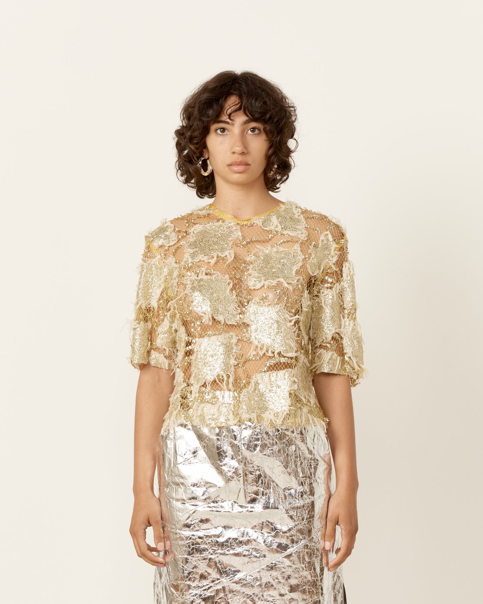 Leeno Top in Gold Leeno Top in Gold