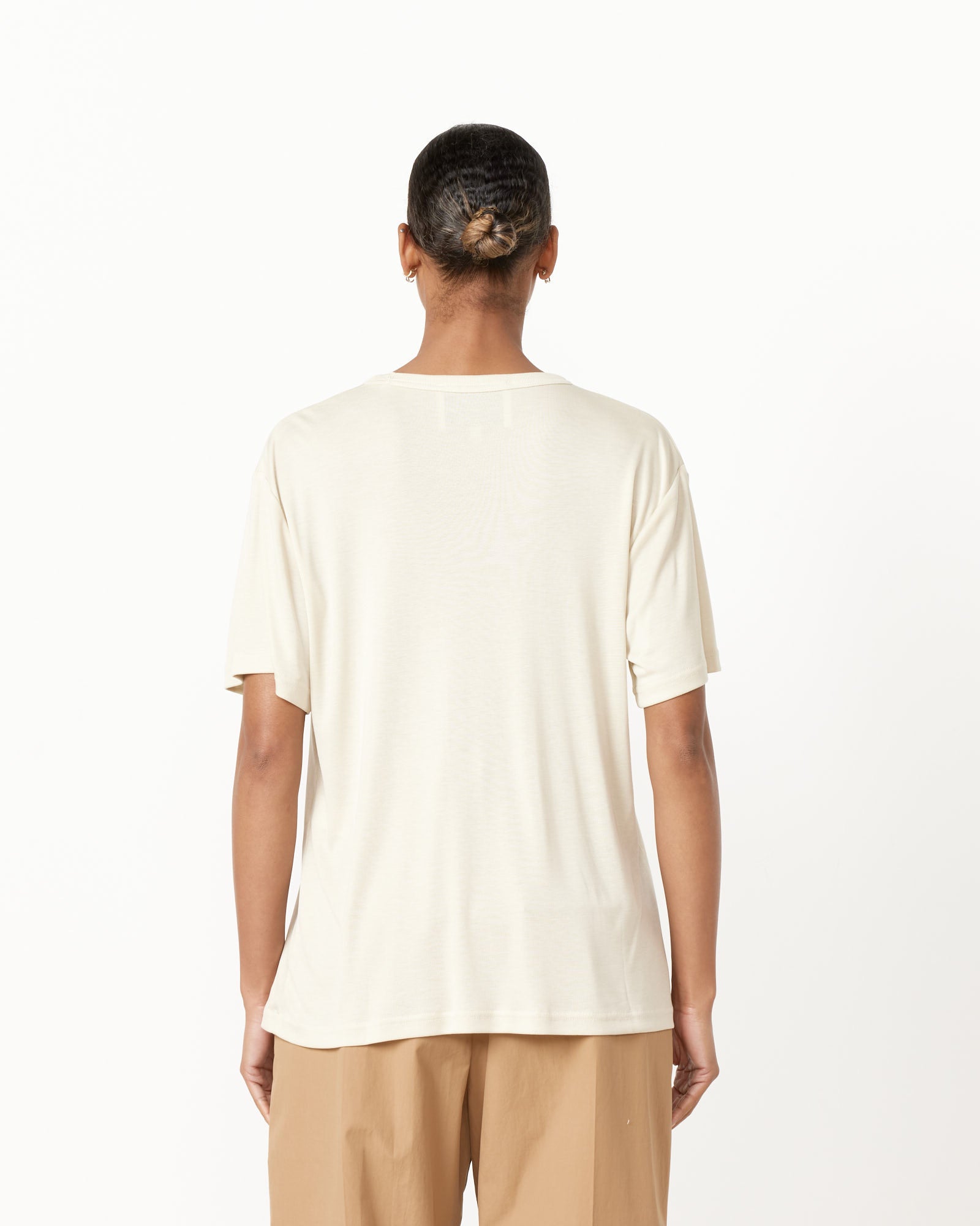 Rond T-Shirt in Bamboo