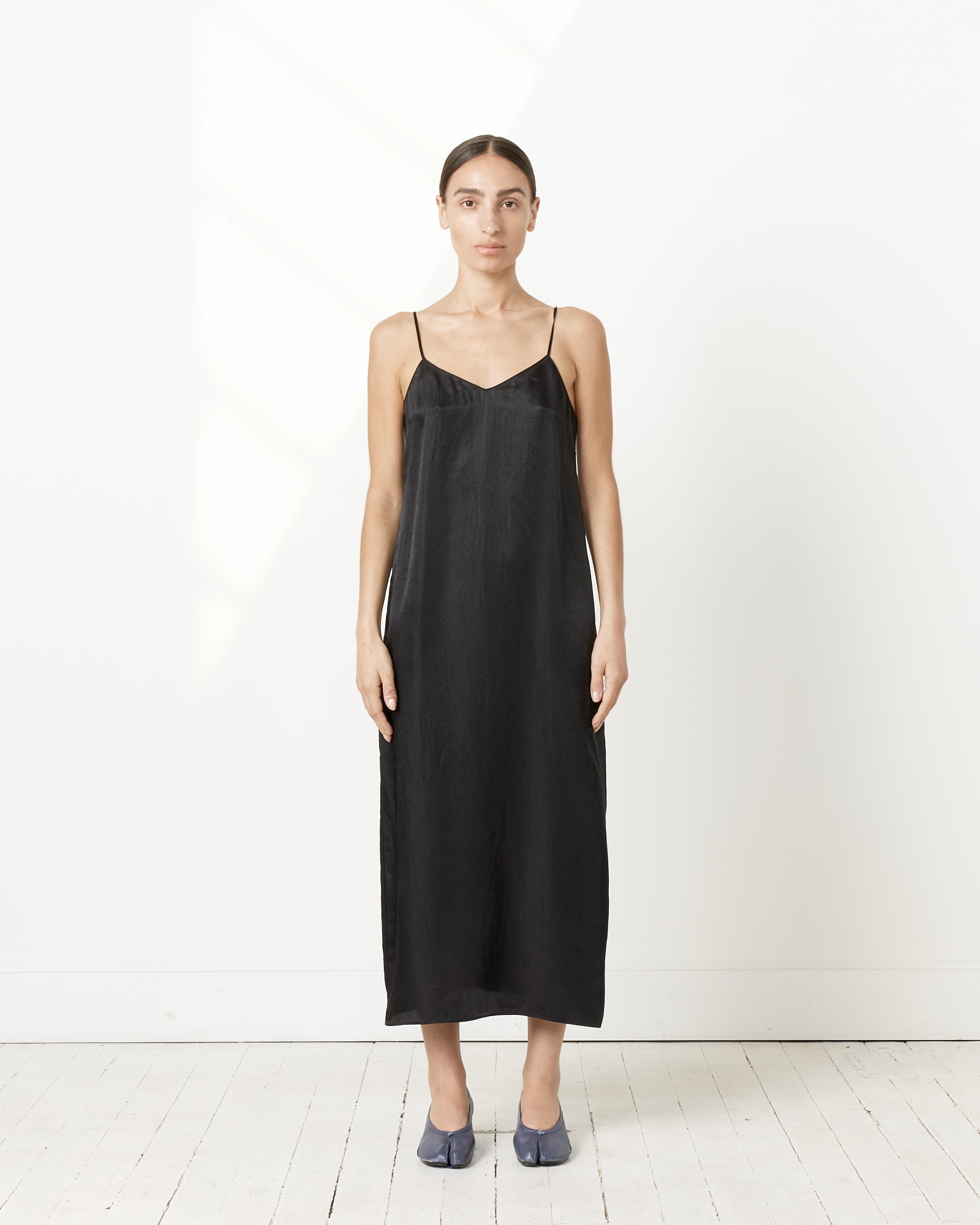 tibi black silk dress 4-Ply Silk Bias Dress Black / 00 / R125SL1670