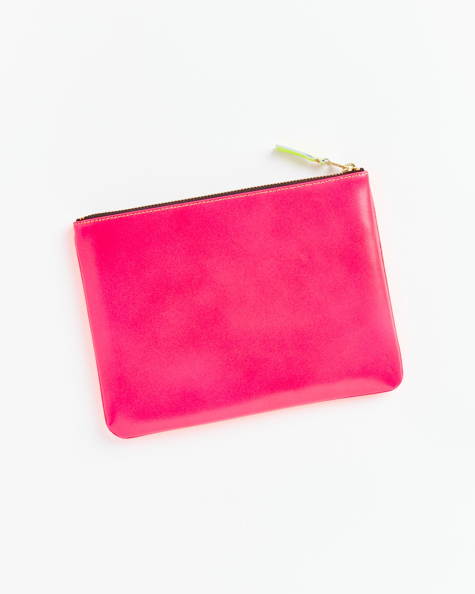 Classic Zip Pouch in Orange/Pink