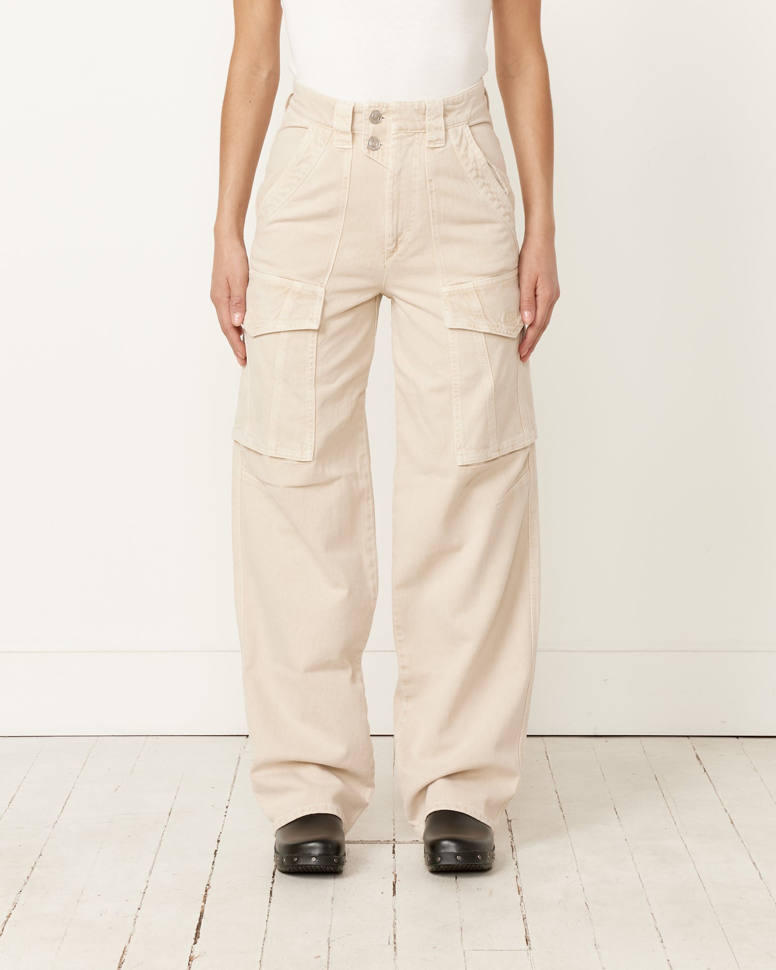 Heilani Pant in Ecru - Main Image