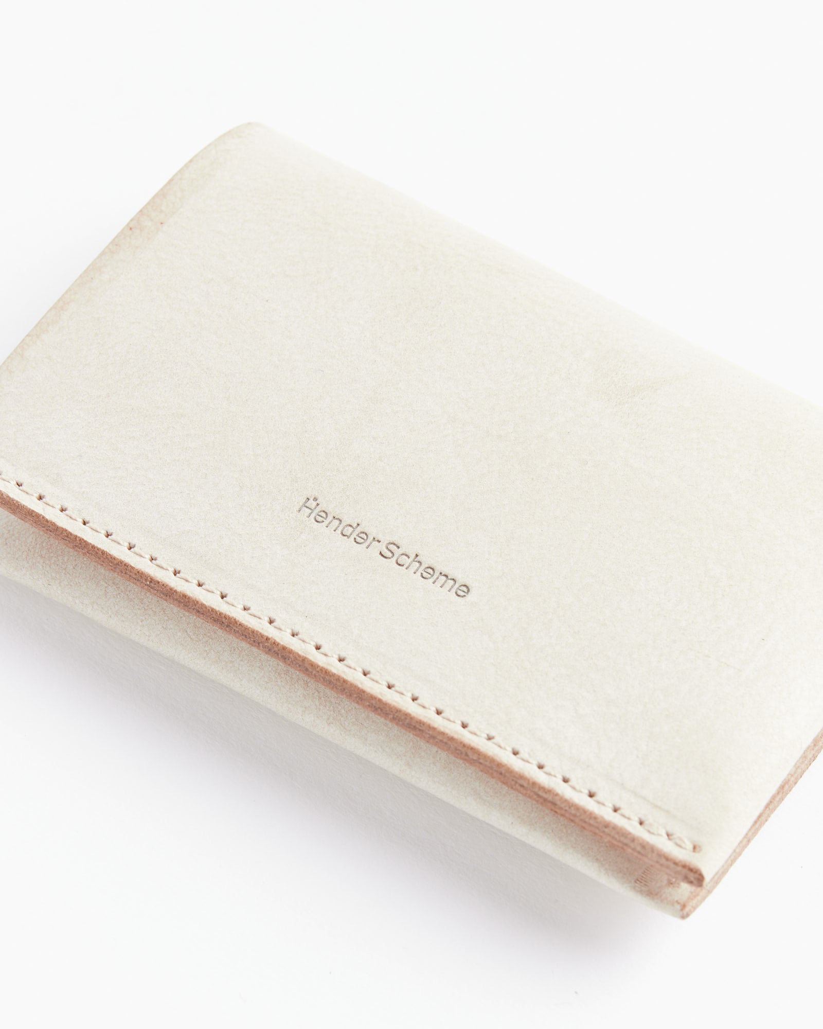 Compact Card Case in Ivory