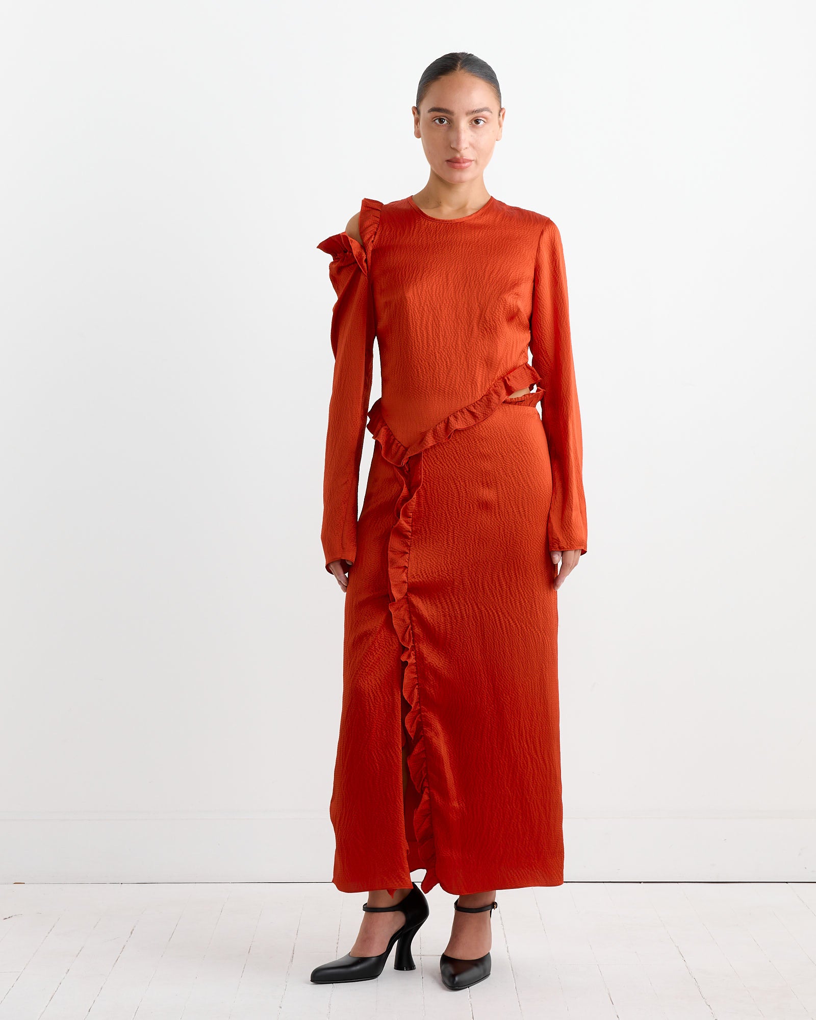 Fontes Dress in Tomato Fontes Dress in Tomato