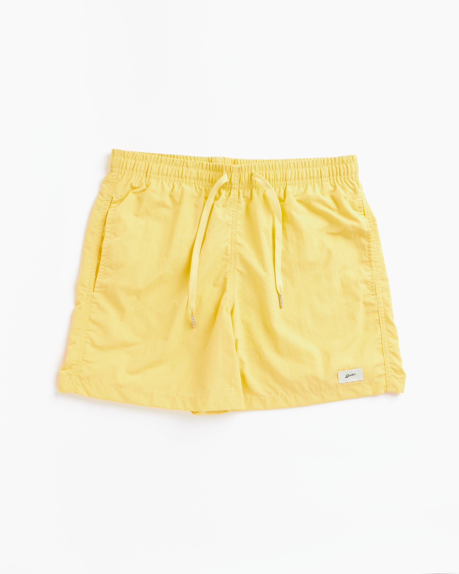 Solid Swim Trunk in Canary