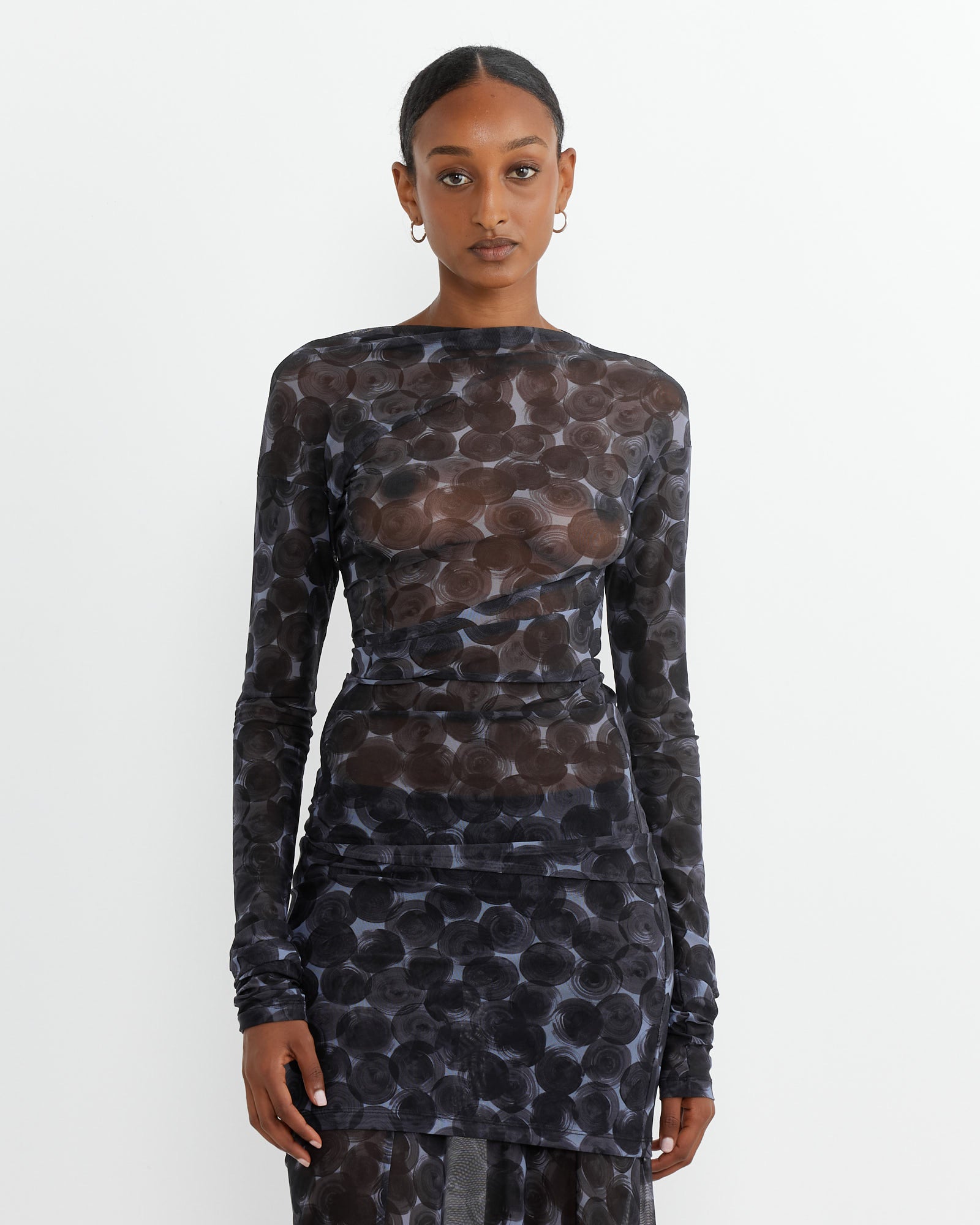 dries van noten sheer dress Sheer Dries Van Noten Dresses DRIES VAN NOTEN Belted Striped Silk-chiffon Maxi Dress NET-A-