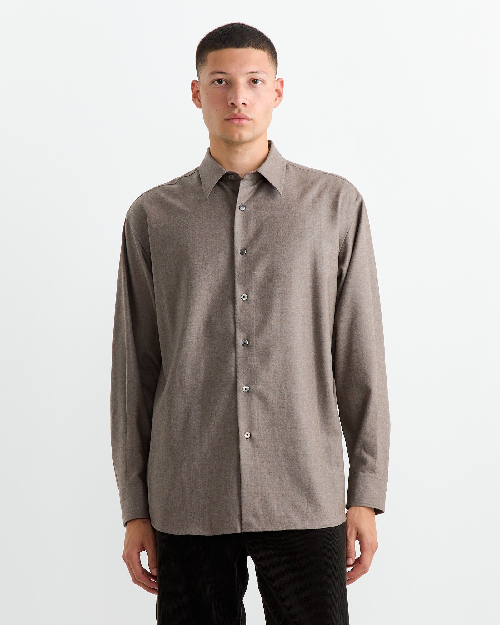 Super Light Wool Shirt in Top Brown – Mohawk General Store