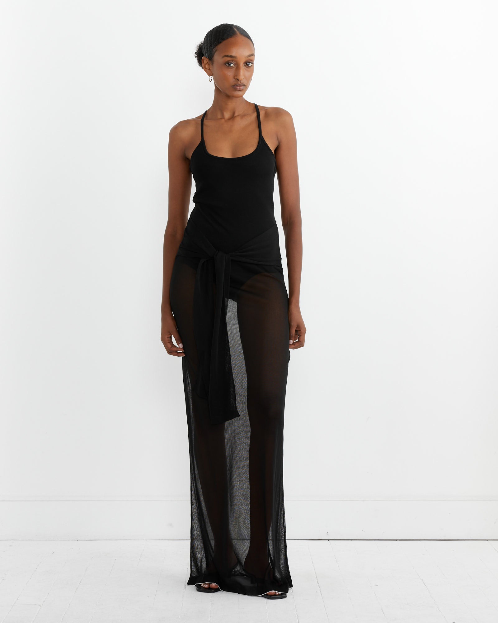 La Robe Maille Nodo Dress in Black La Robe Maille Nodo Dress in Black