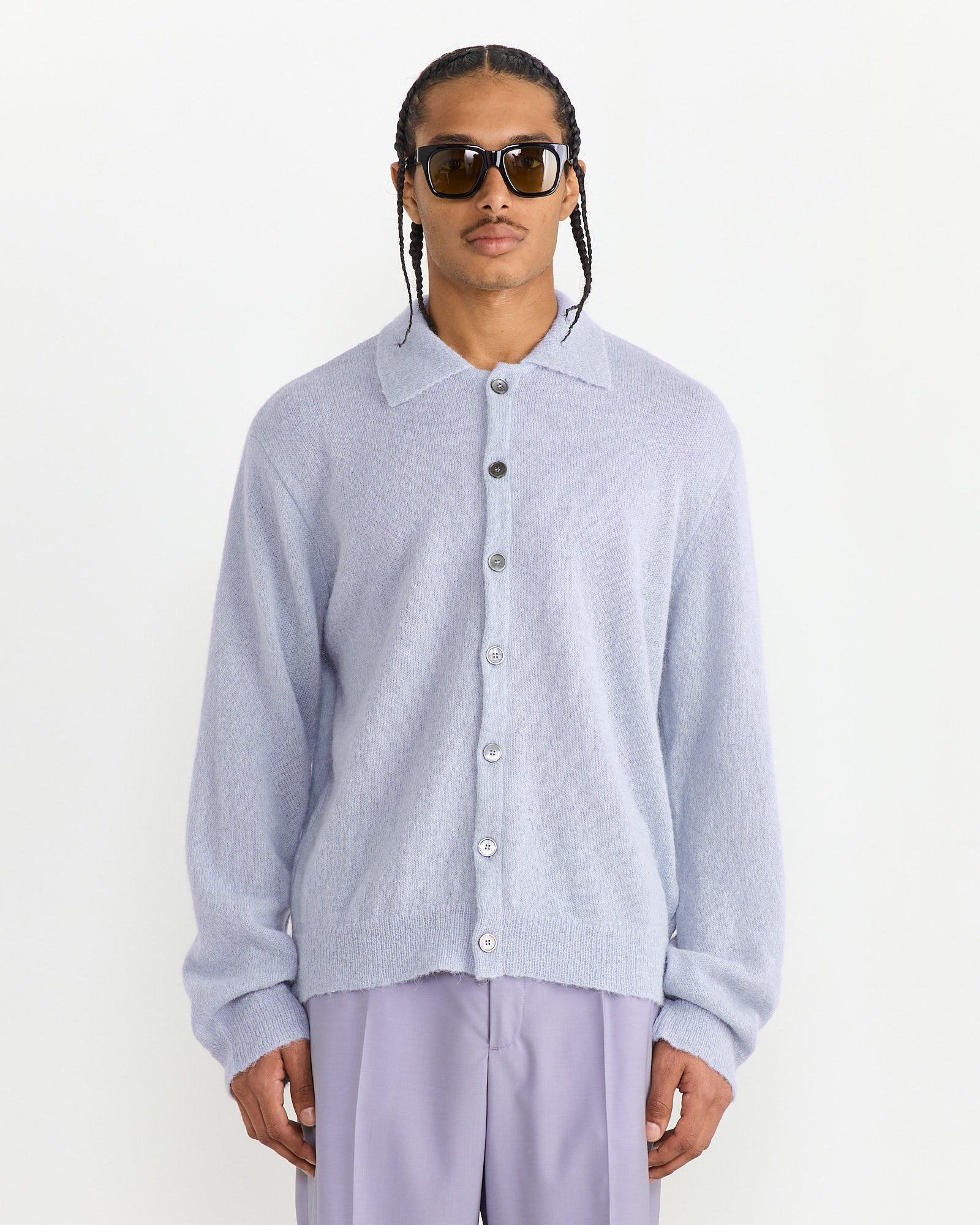 Evening Polo in Livid Blue - Main Image