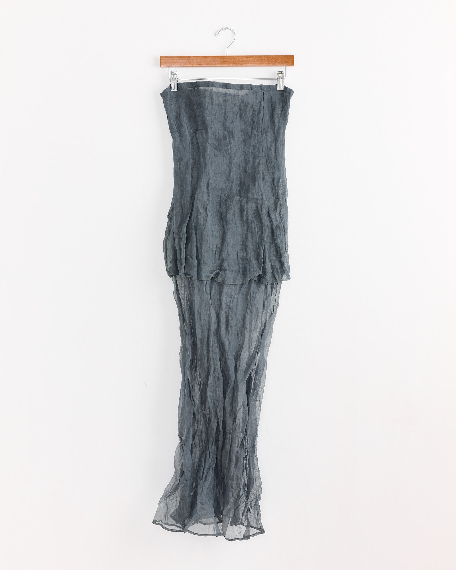 paloma wool grey dress Paloma Wool Susana Cut-out Button-up Dress