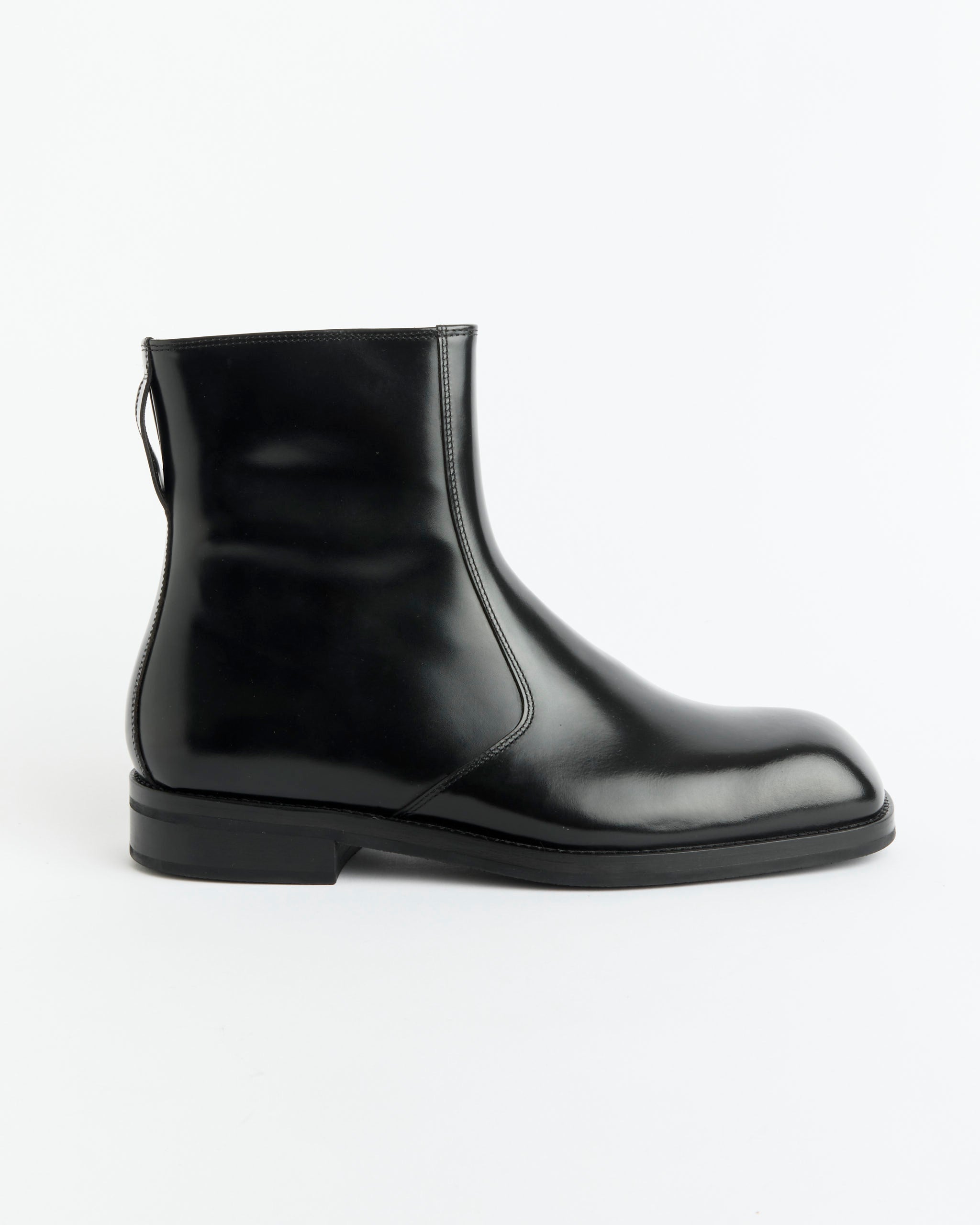 20FW LEMAIRE zipped boots コードバン 43 ブラック Zipped Boot in Black
