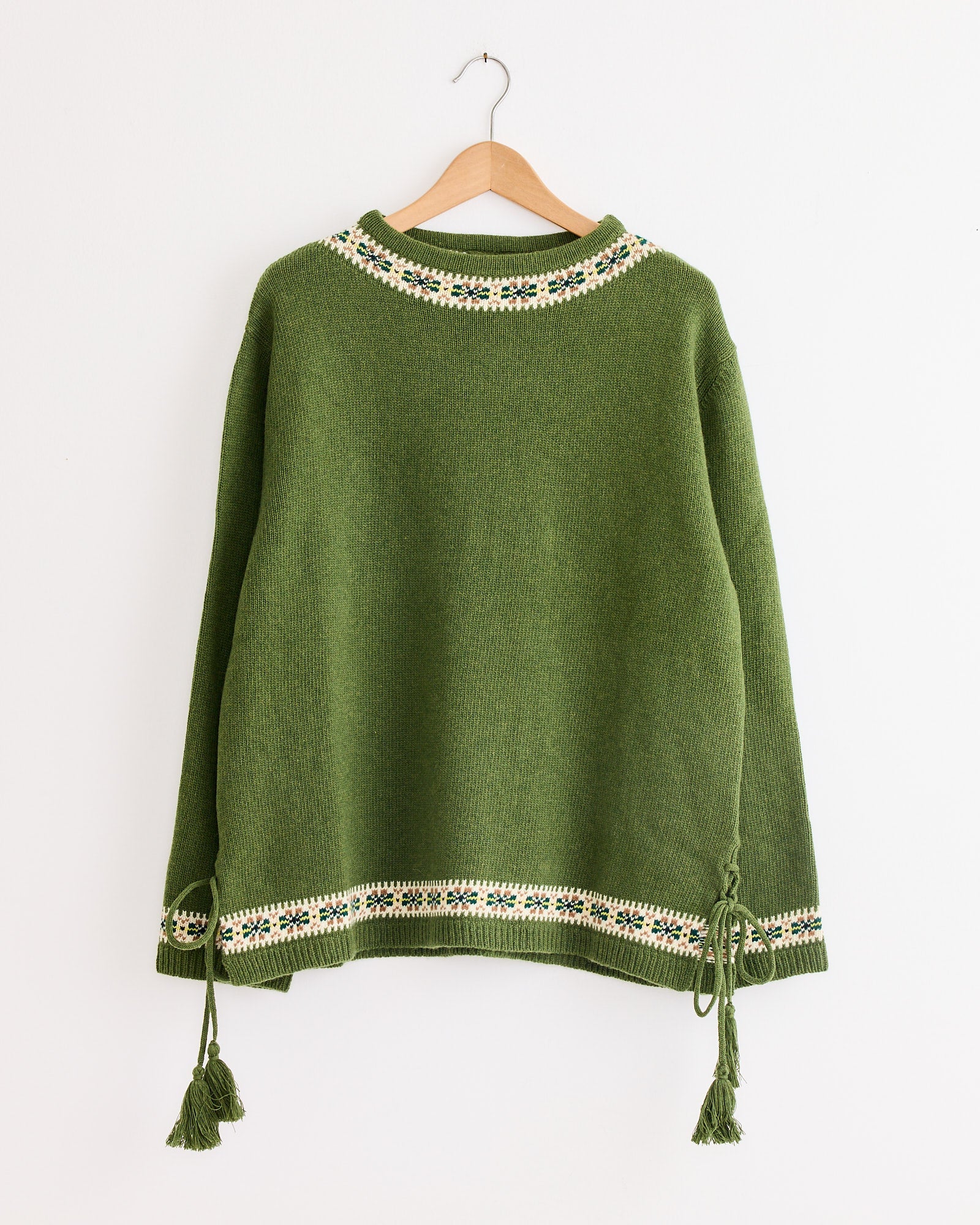 Moritz Sweater in Green Multi