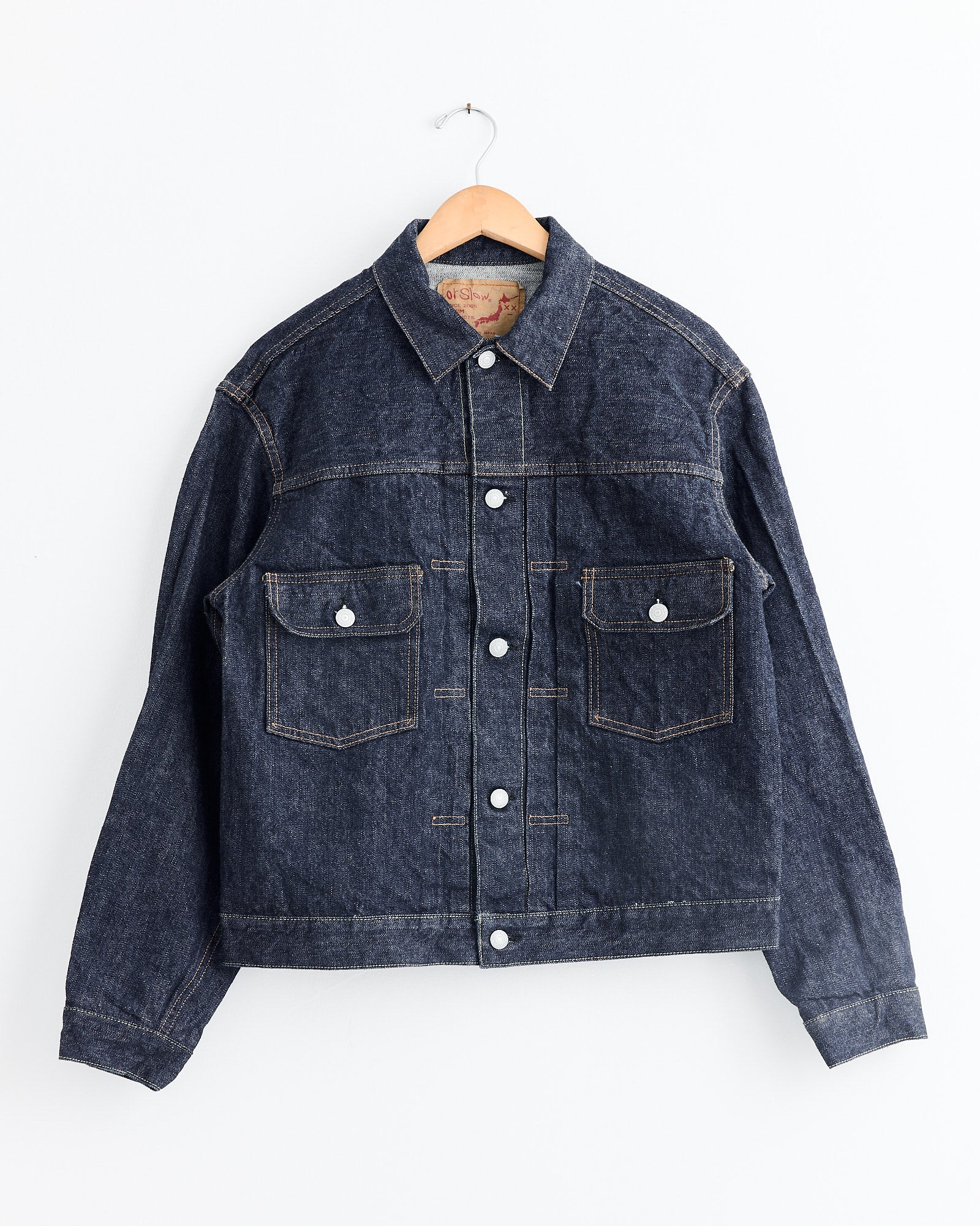 Type 1950's Denim Jacket in One Wash - Main Image