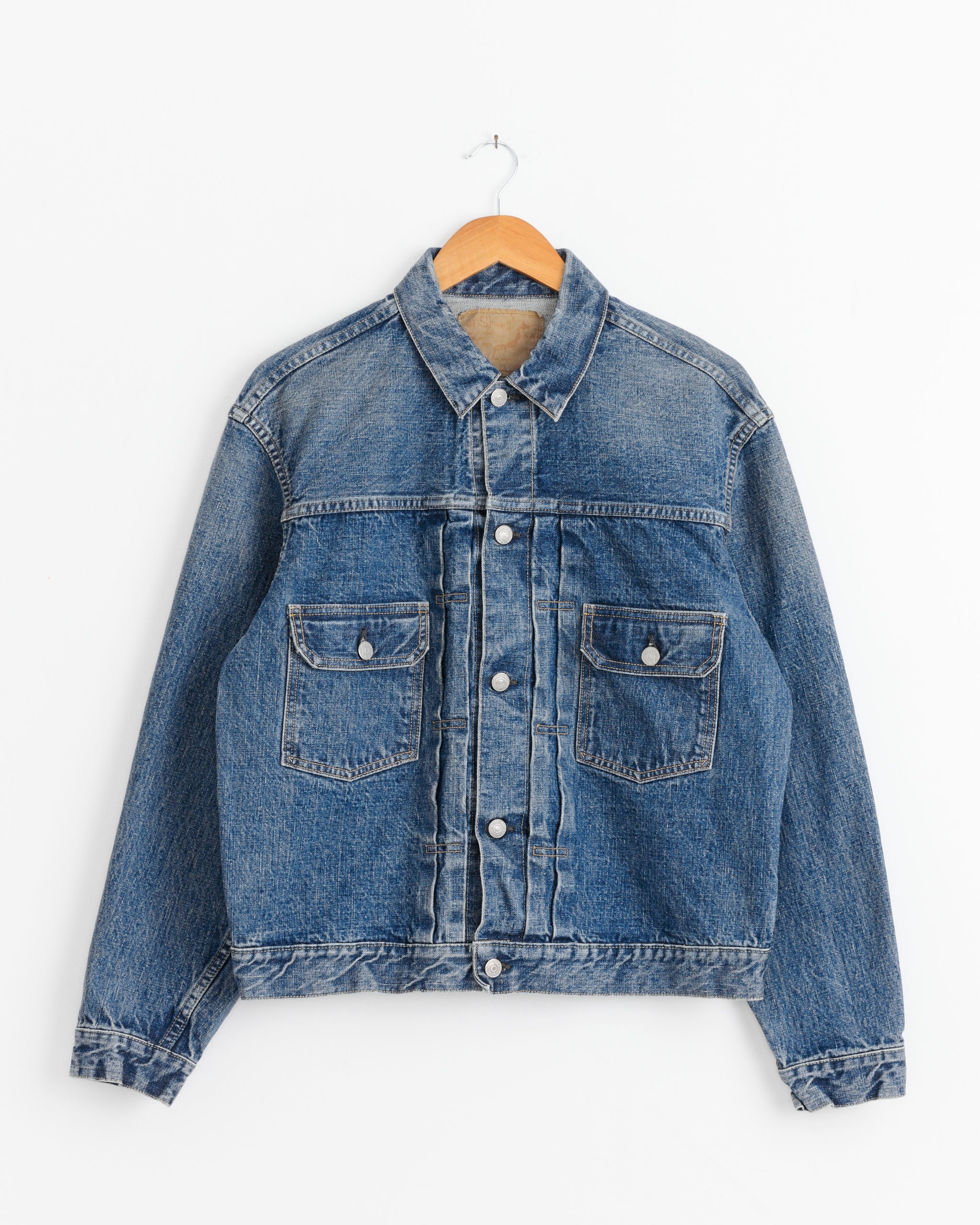 Type 2 1950's Denim Jacket in 2 Year Wash
