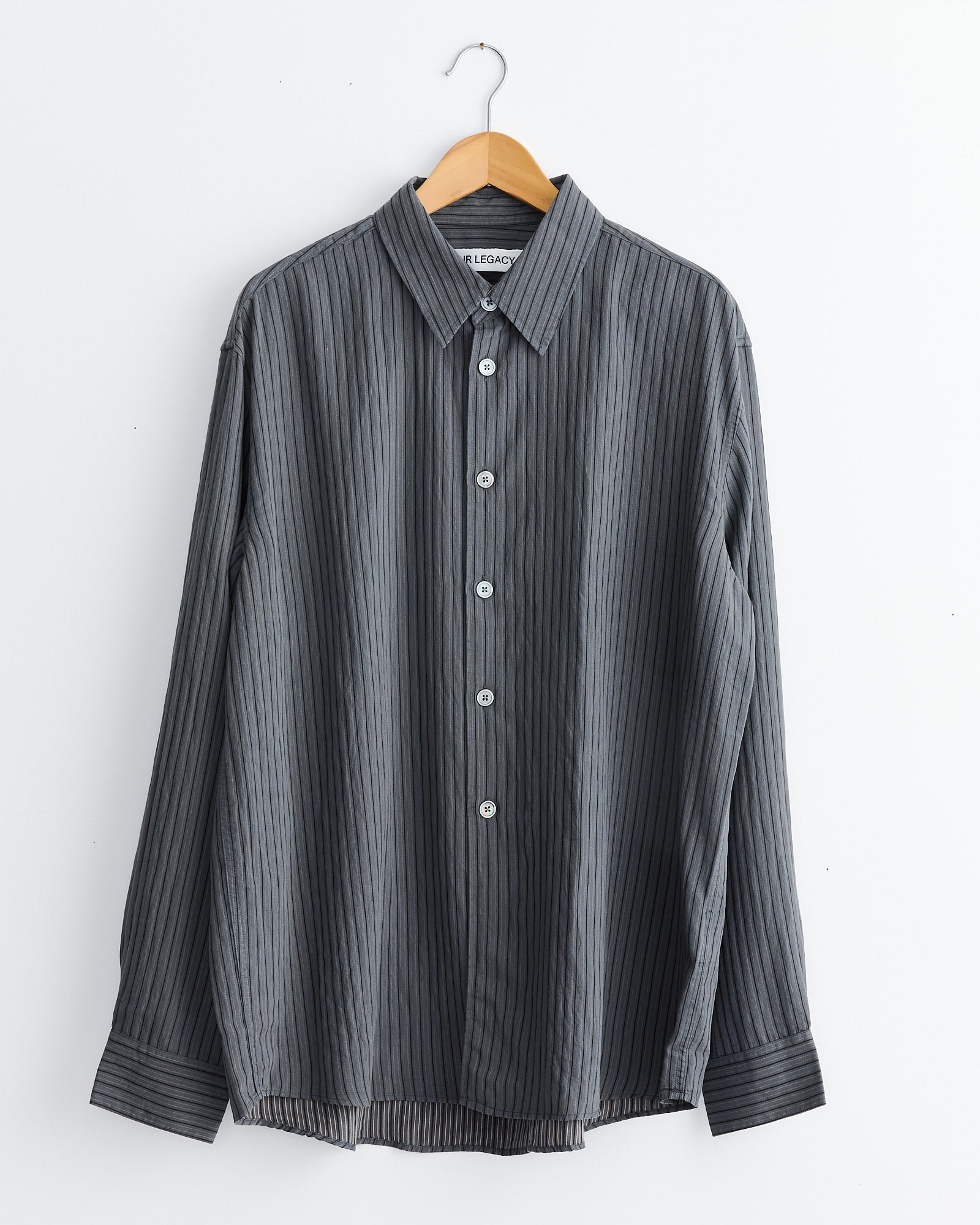 OUR LEGACY 25SS　BEYOND SHIRT Beyond Shirt in Screen Check