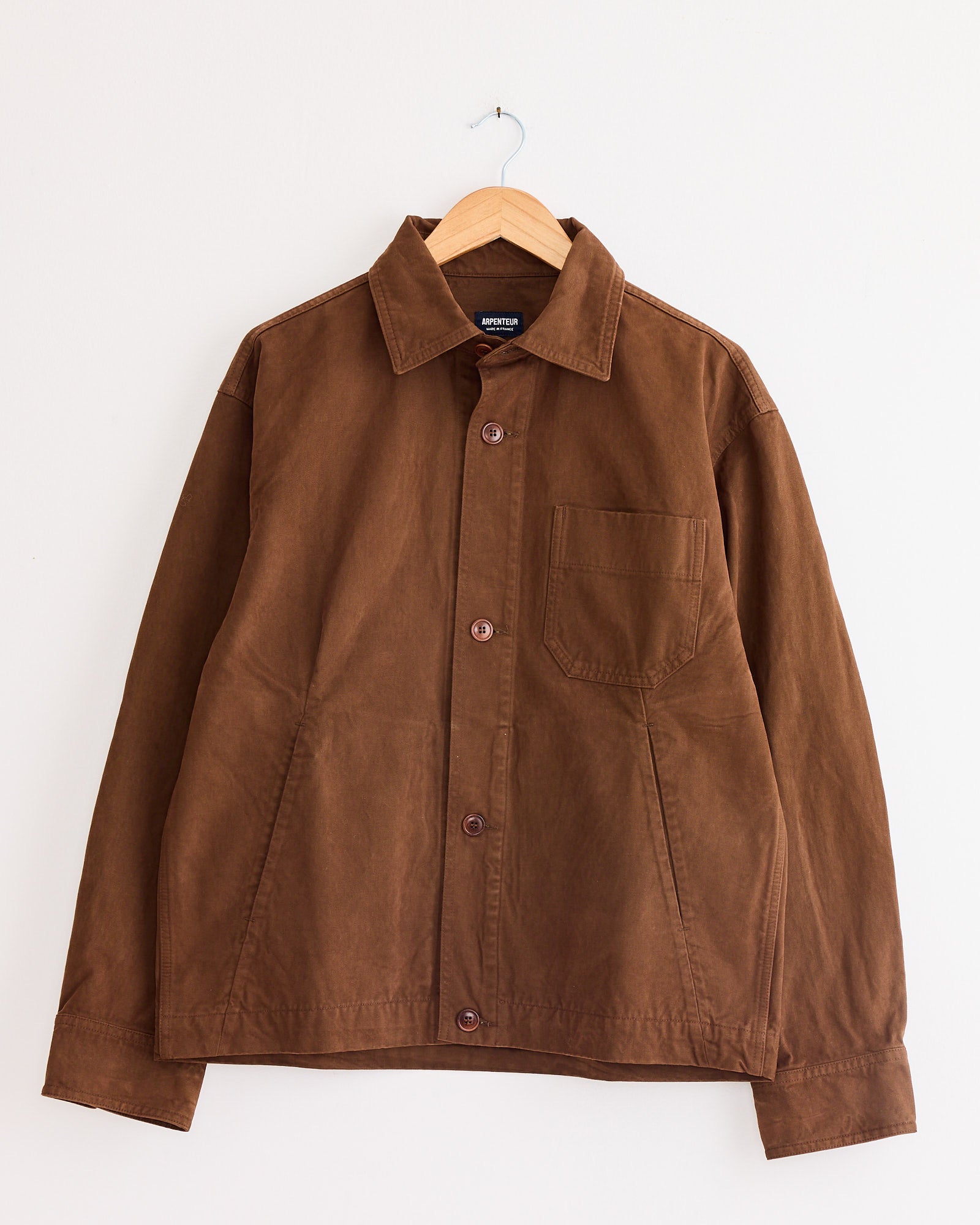 Lux J Unlined Jacket in Tobacco