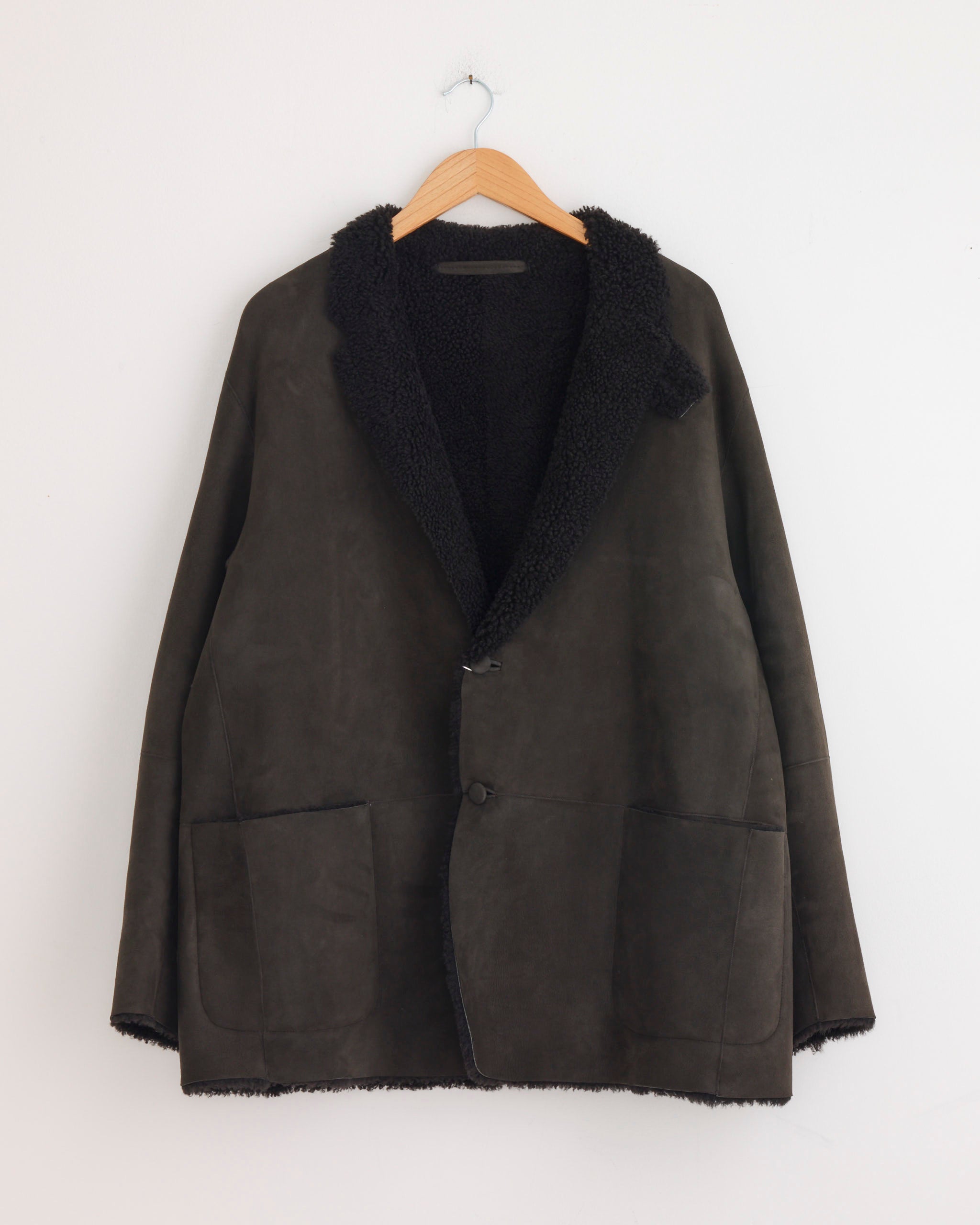 Sheepskin Jacket in Brown