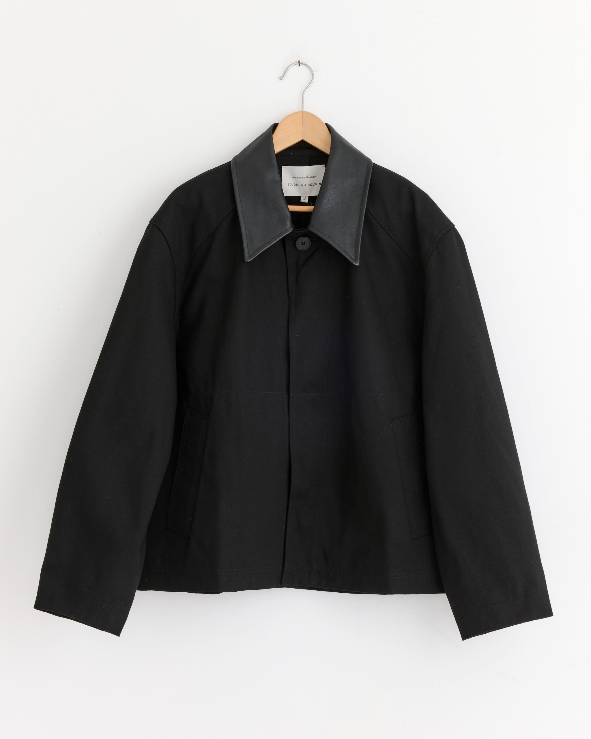 NEAU Light doeskin 2way jacket ブラック　最終価格 Nanushka coat DAVIAN men's gray color NM24PFJK01197 at PRM US