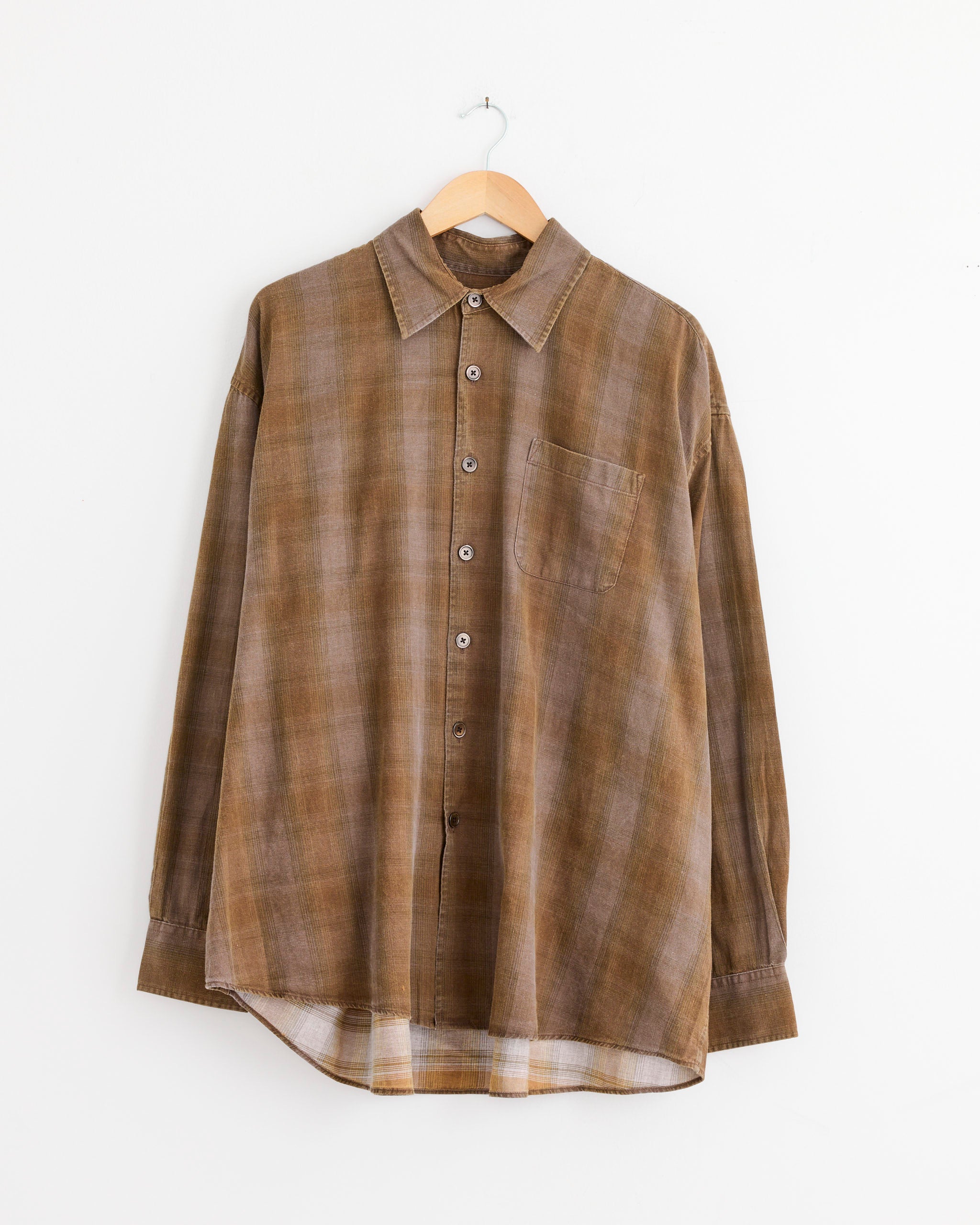 Borrowed Shirt in Dakota Flannel Check