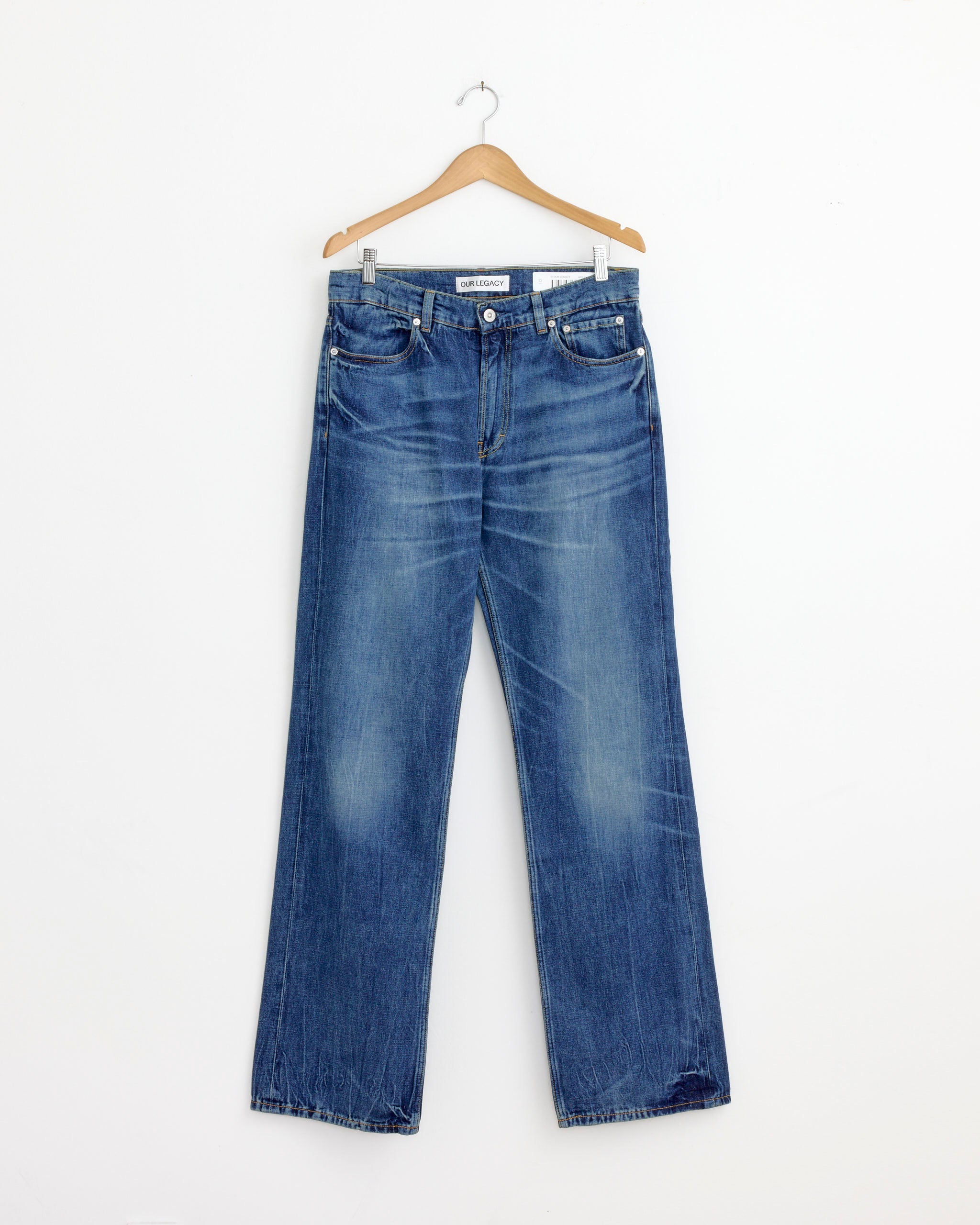 新品 Our Legacy CARLSON CUT ViennaBlueWash Carlson Cut Jean in Vienna Blue Wash