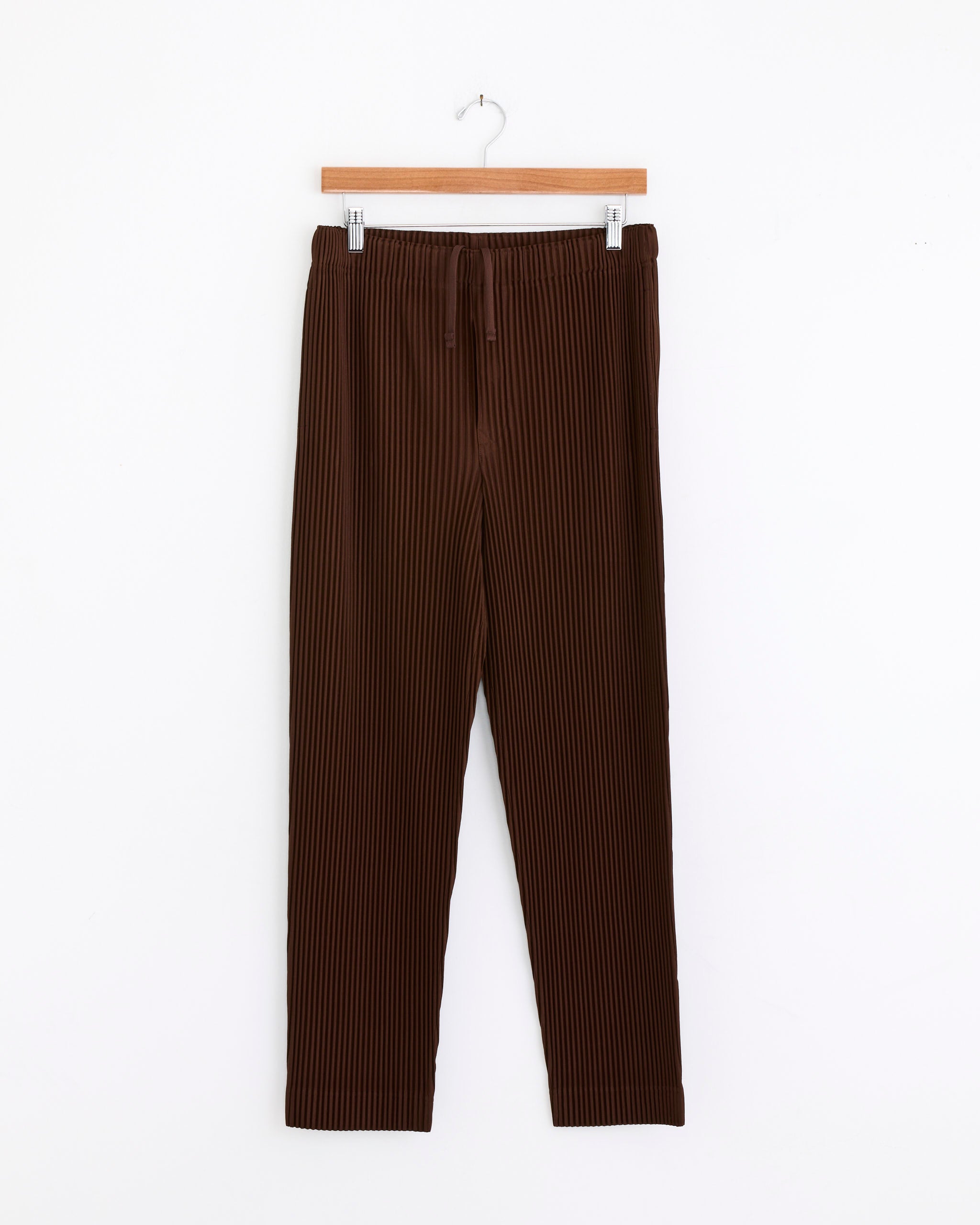 MC Pleats 2 Pant in Anchor Brown