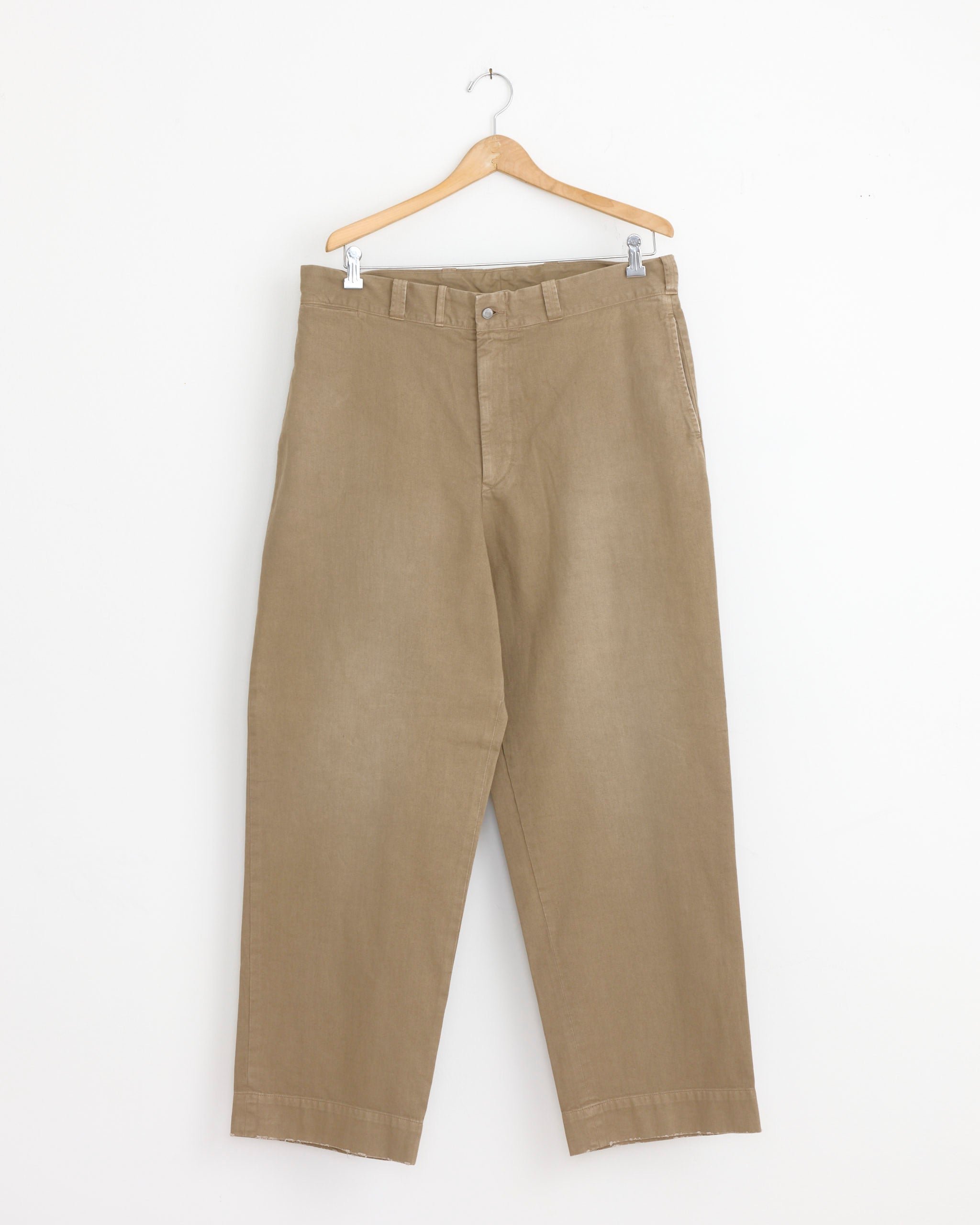 A.PRESSE アプレッセ Vintage Twill Work Pants Vintage Twill Work Pant in Beige