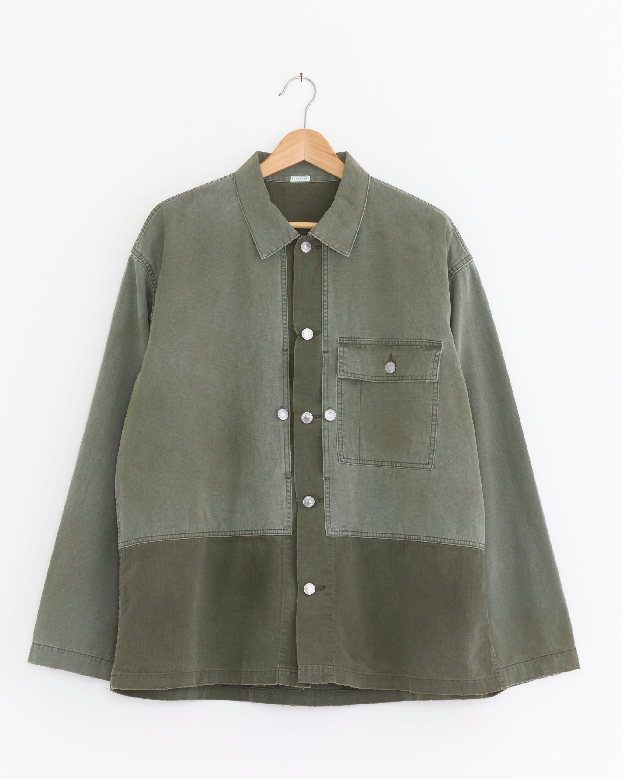 Vintage-Style USMA HBT M44 Jacket in Sage