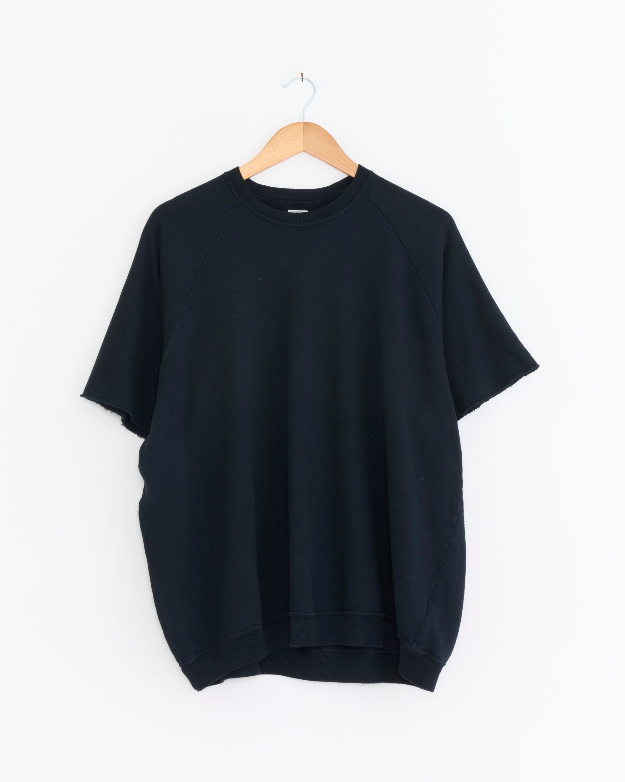 トップス A.PRESSE Vintage Light Weight Sweatshirt Vintage-Style Light Weight Sweatshirt in Black