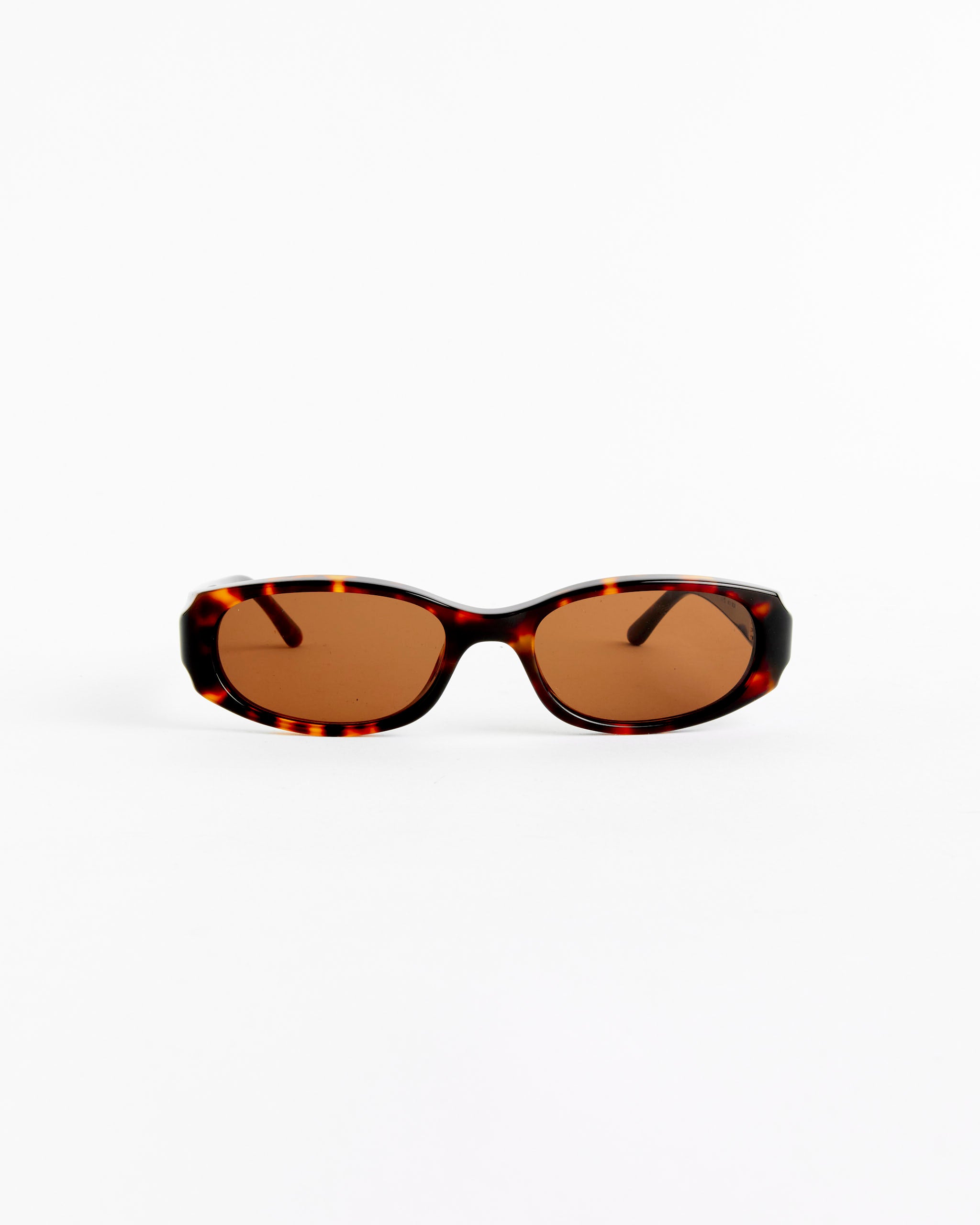 WONDERLAND Tortoiseshell Frame Sunglasses with Brown Lenses Round Sunglass with Brown Polarized Lens Honey Tortoise  main image 3