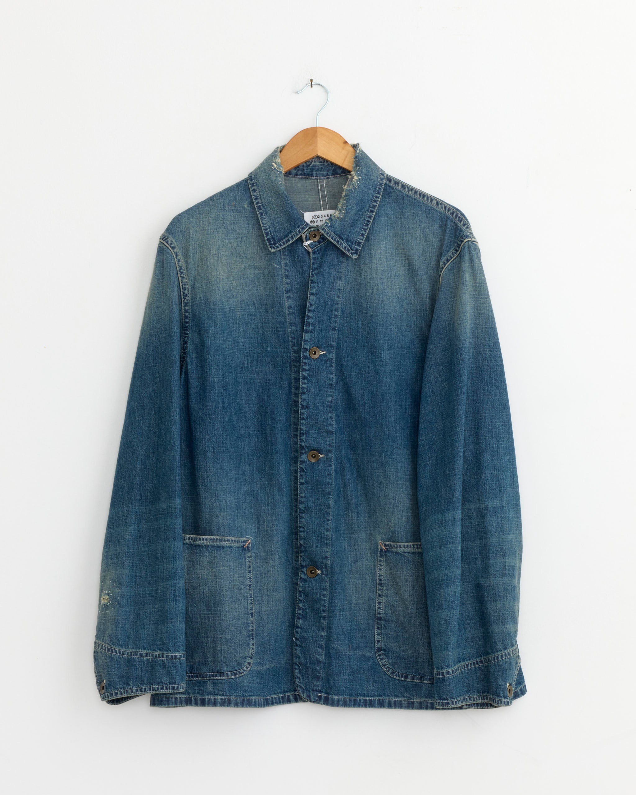 Sports Jacket in Washed Blue
