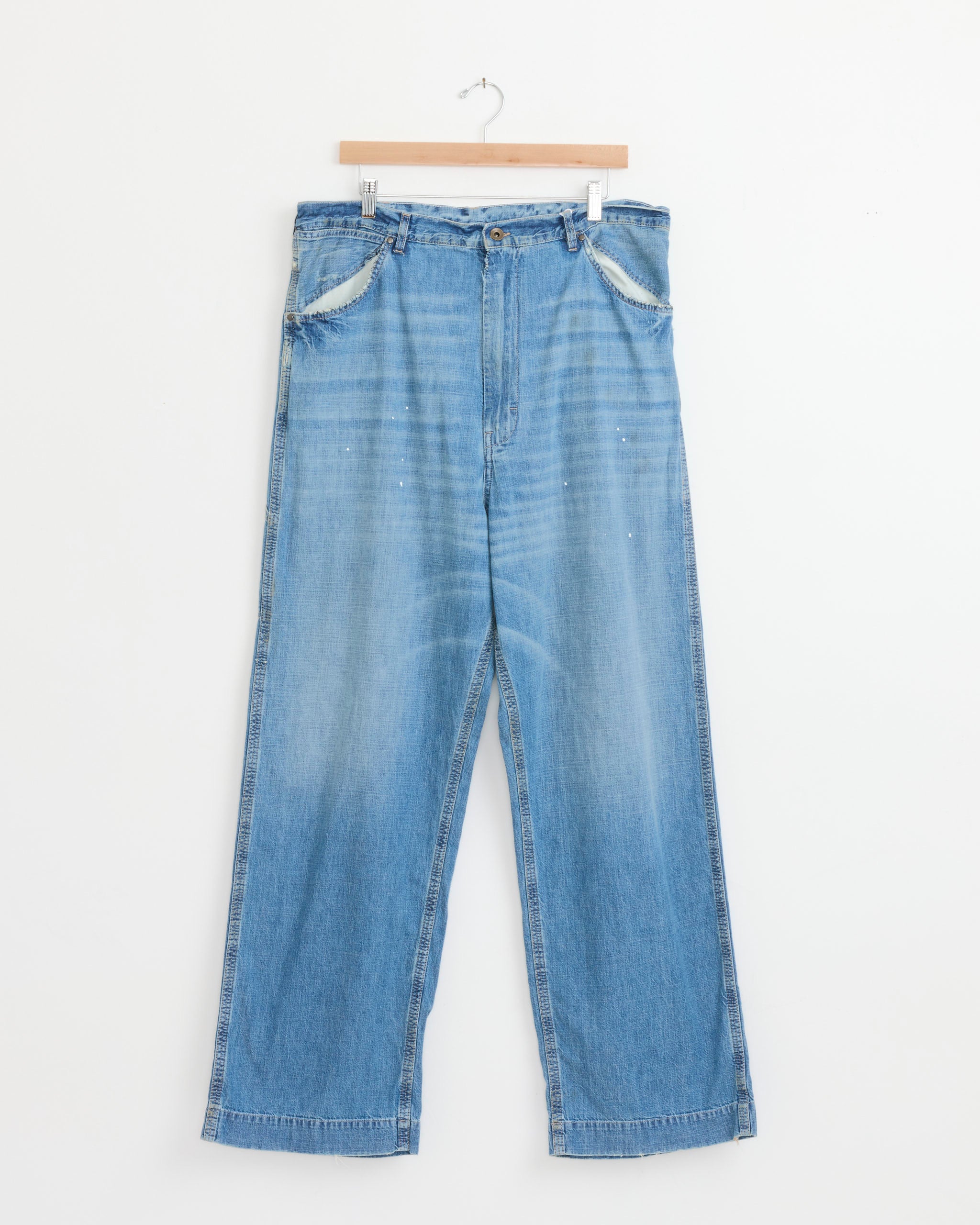 Pant in Blue Washed
