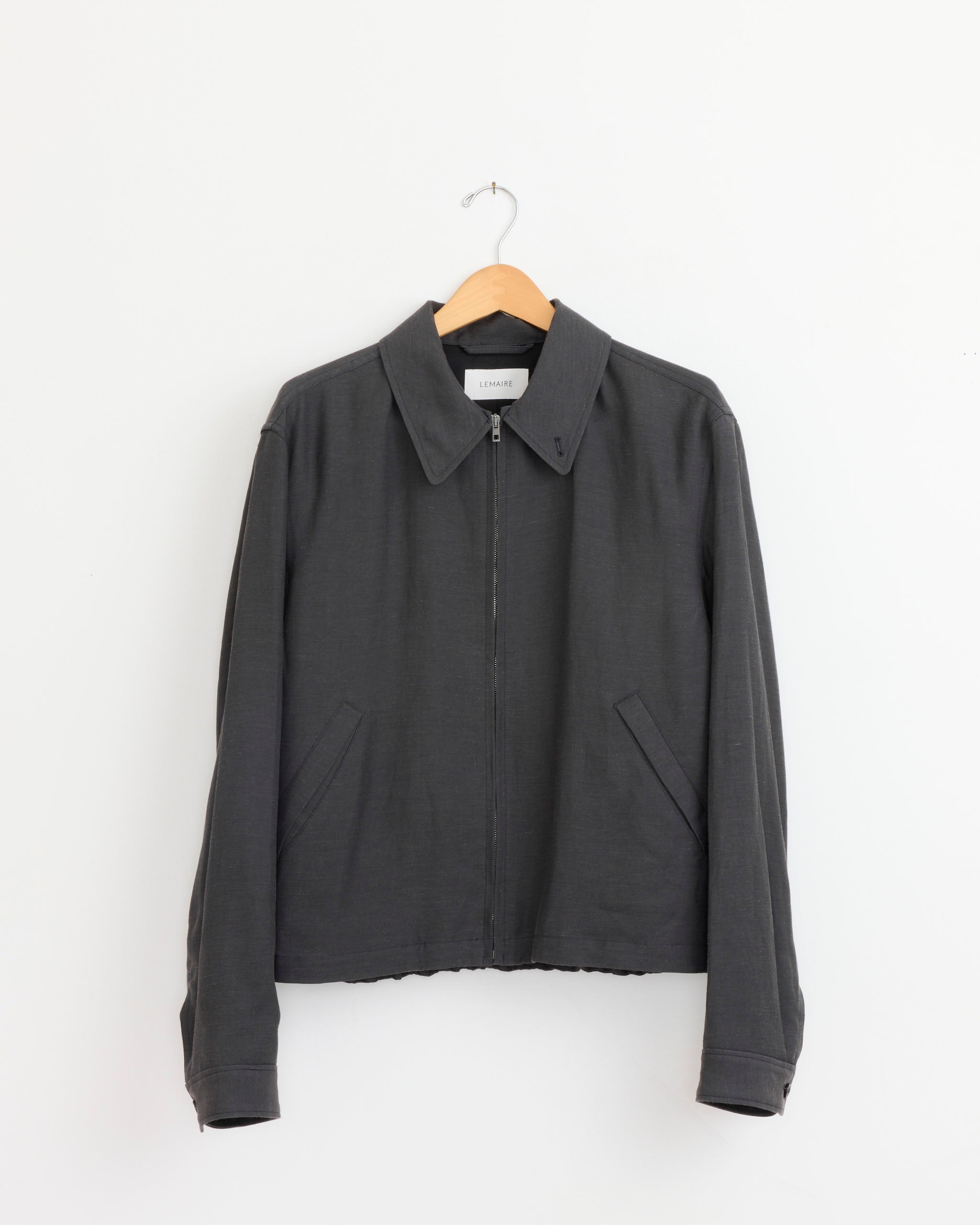 Short Blouson in Ash Black