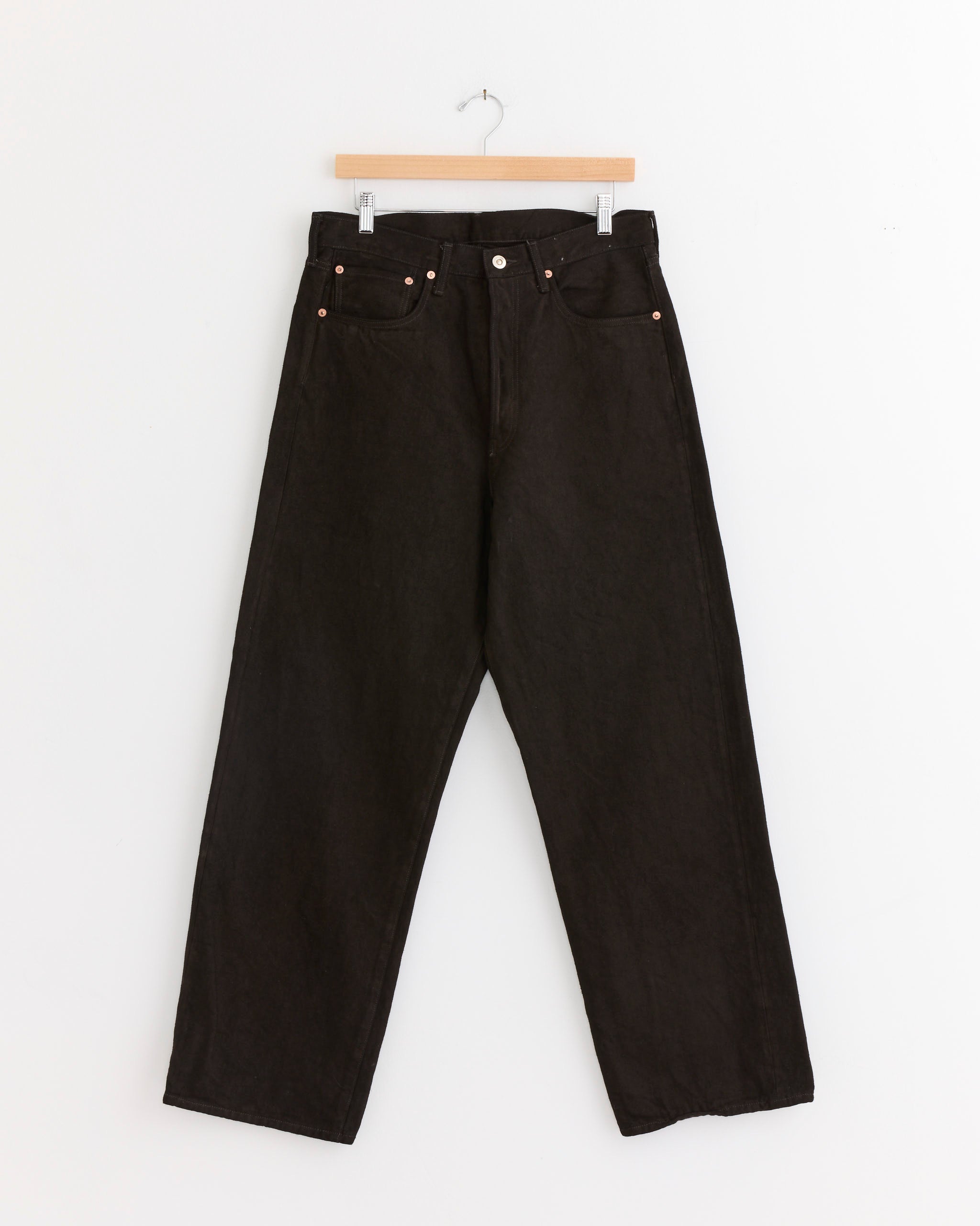 パンツ YOKO SAKAMOTO 5POCKET STRAIGHT PANTS XL 5 Pocket Straight Pant in Kakishibu