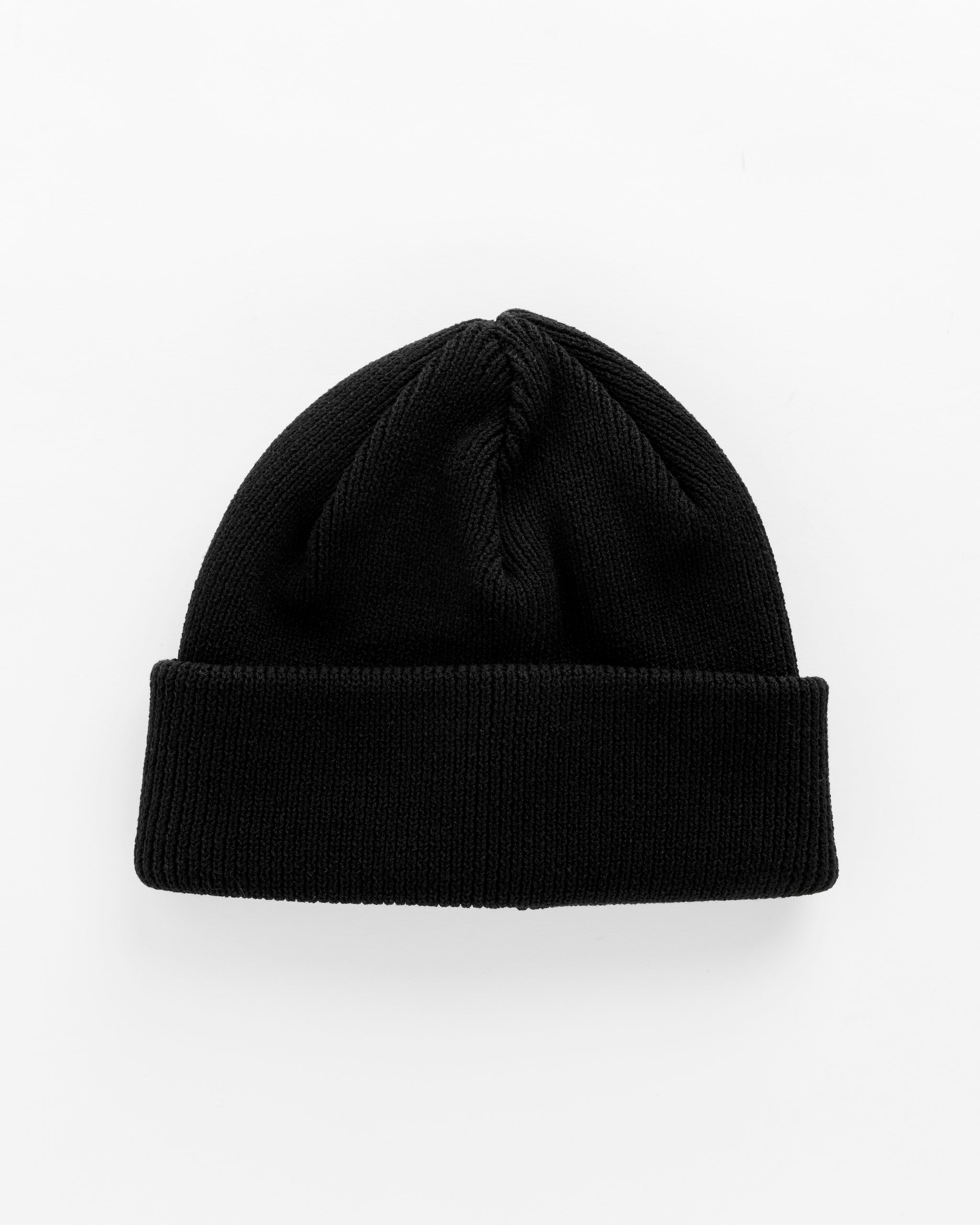 Knit Big Watch Cap in Black