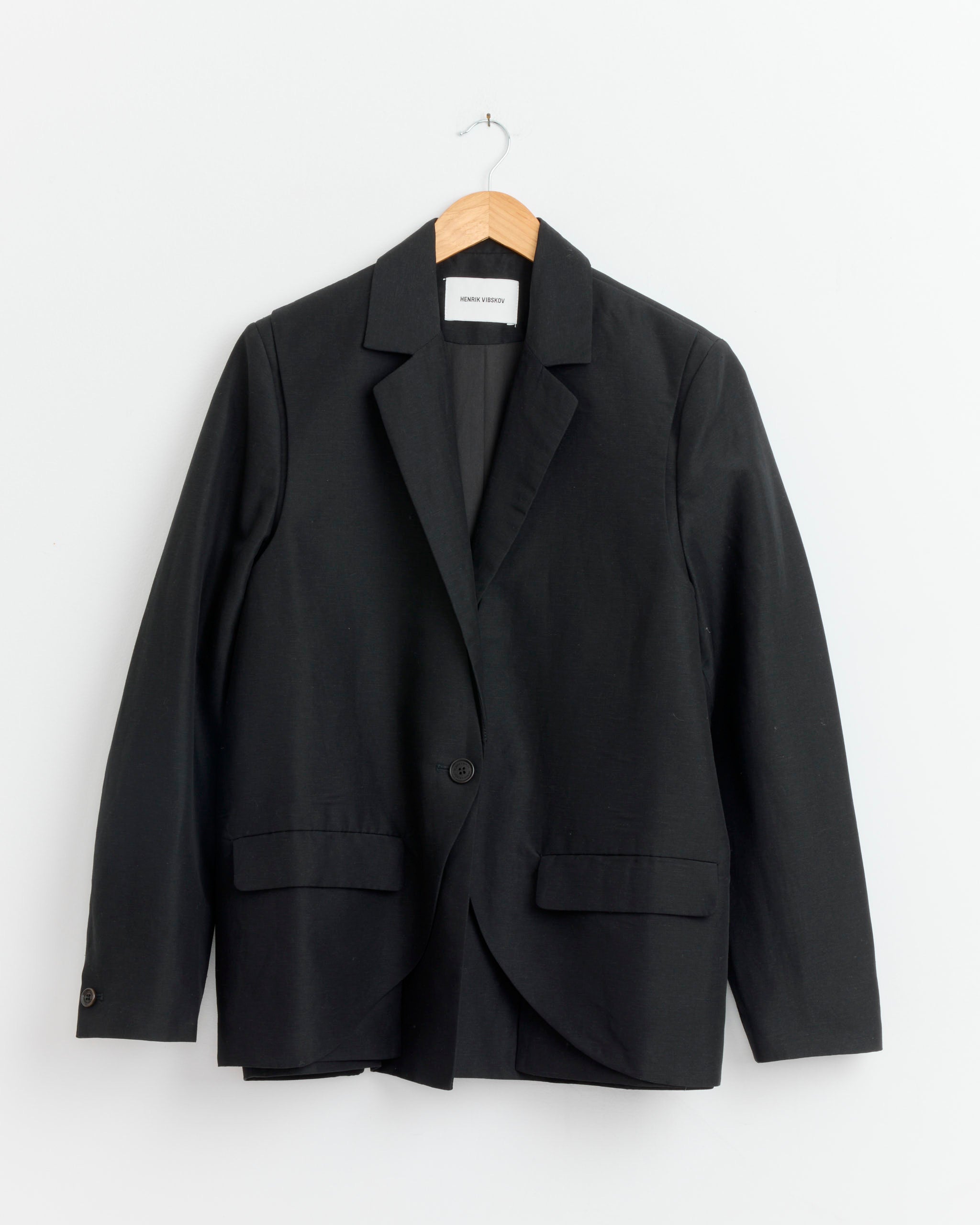 ジャケット・アウター 21SS HENRIK VIBSKOV THE BIG BLAZER Beetle Blazer in Black