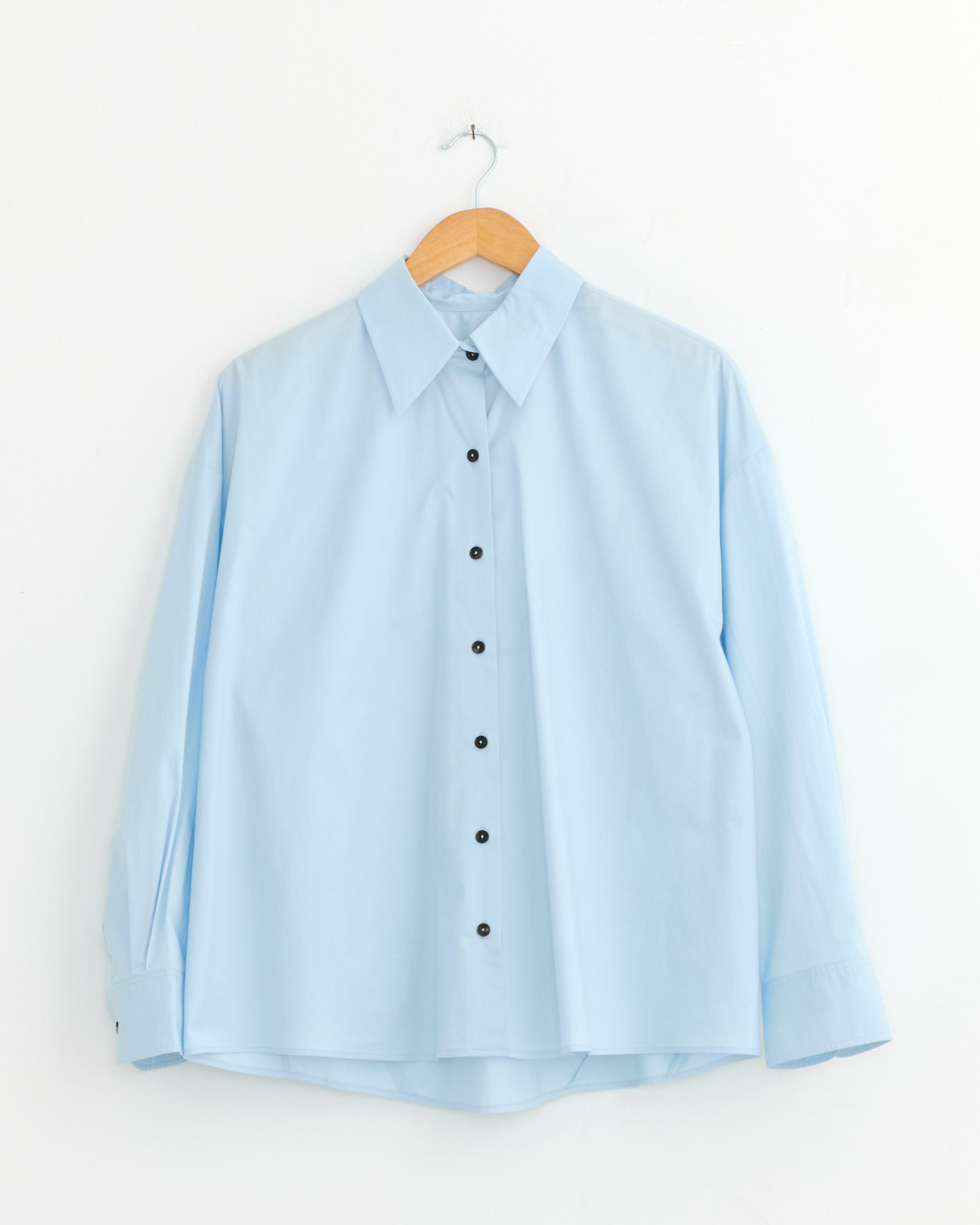 Oversized Shirt in Light Blue