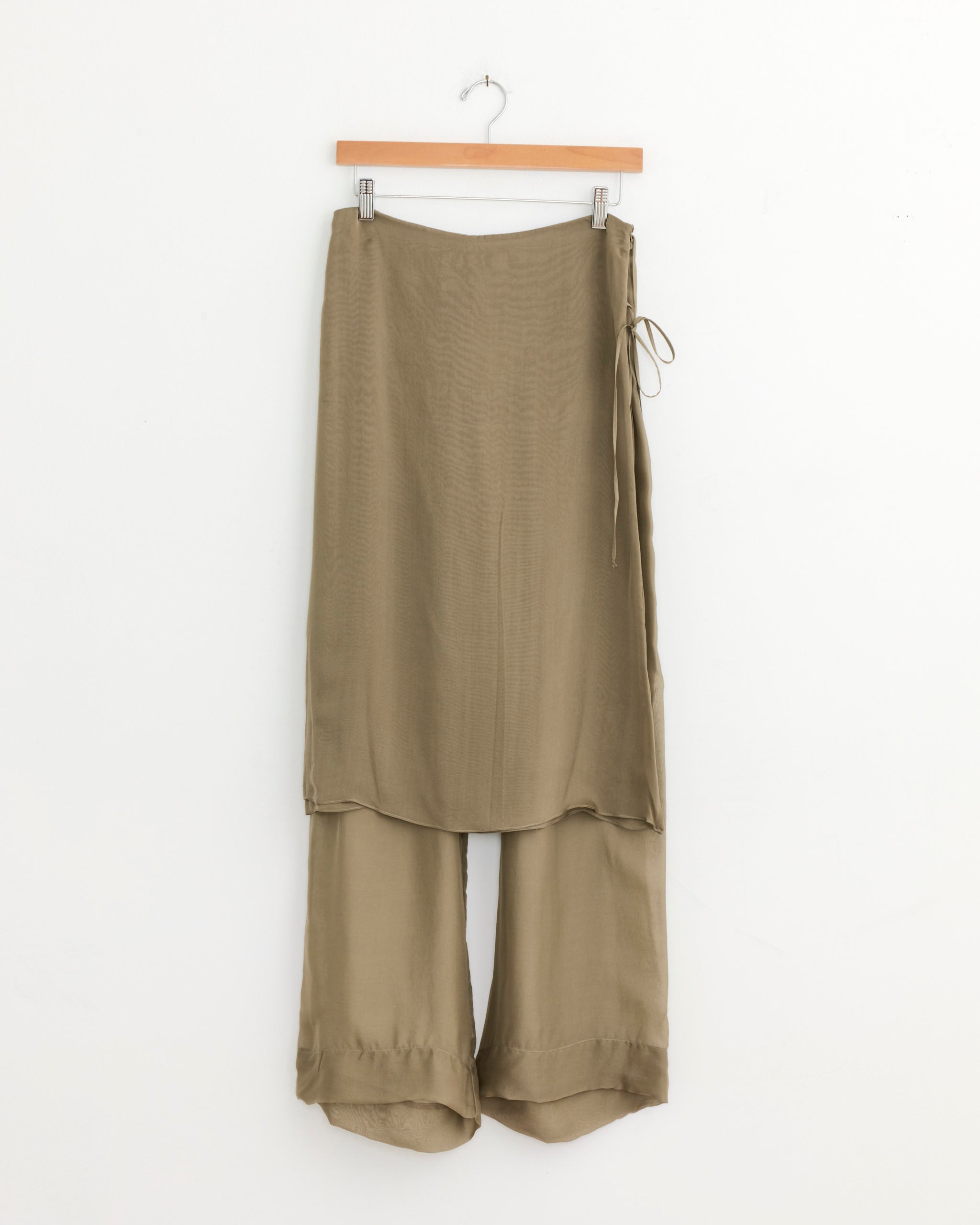 Low Silk Archive Pant in Khaki