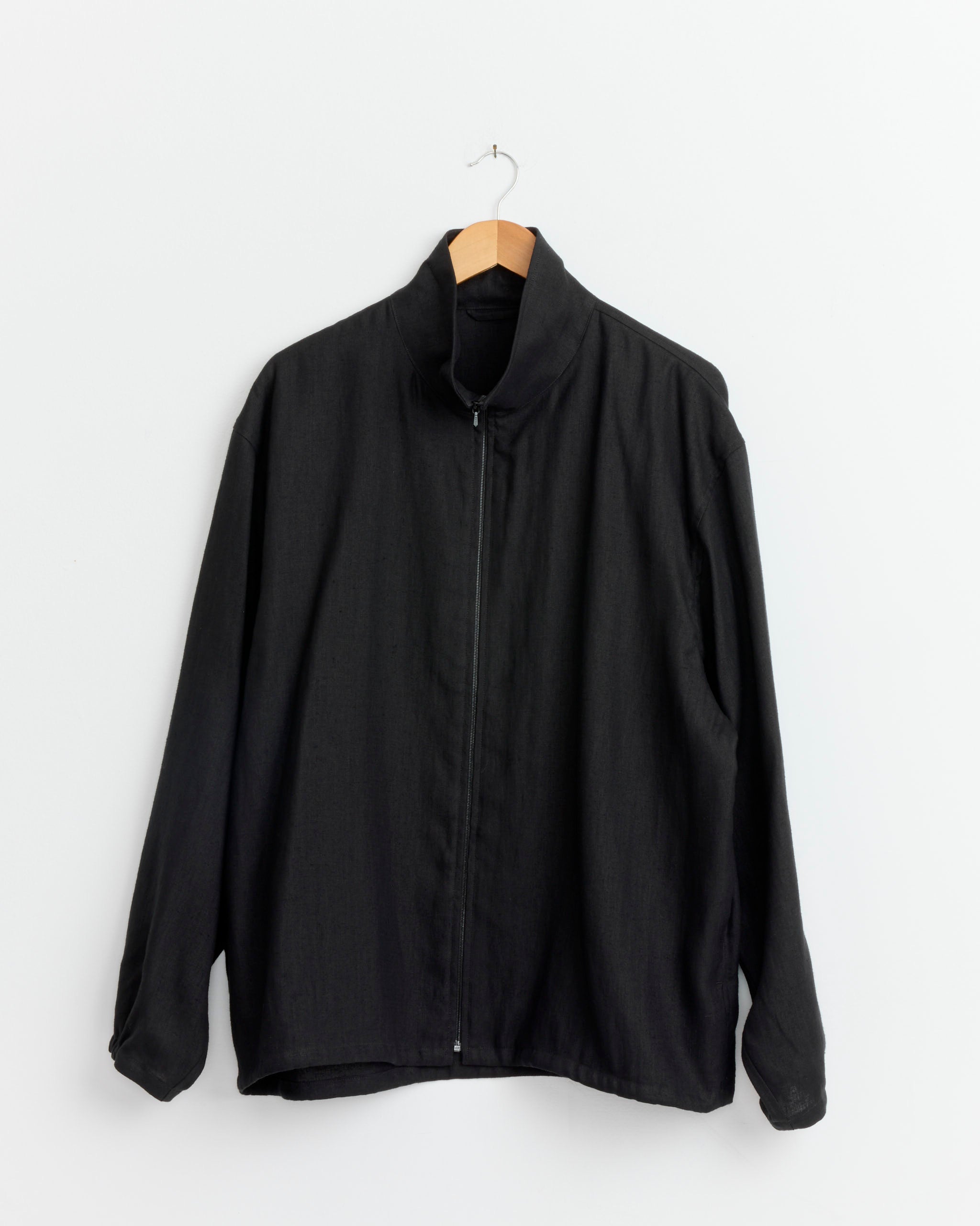 Canapa Zip Jacket in Black