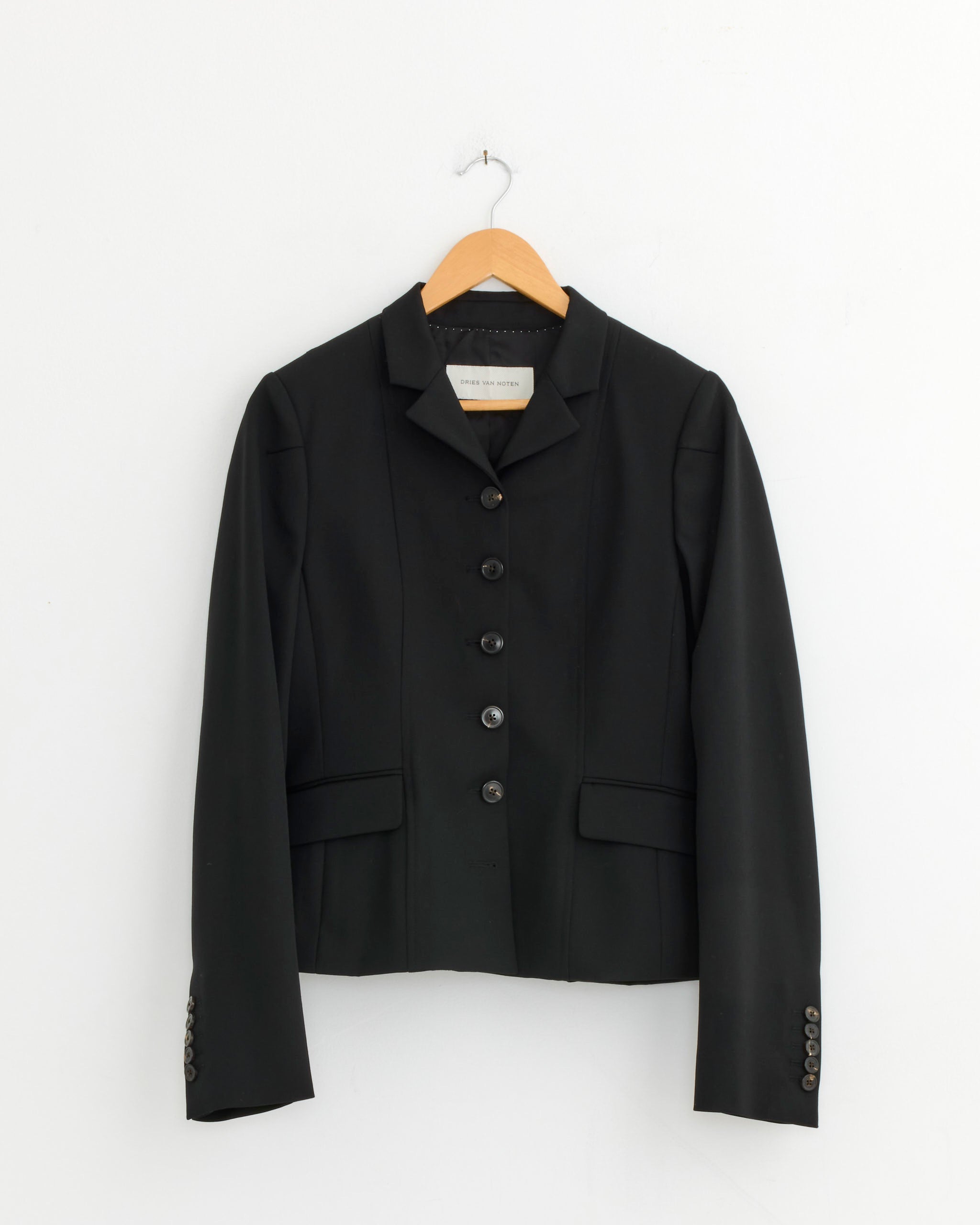 Fitted Jacket in Black