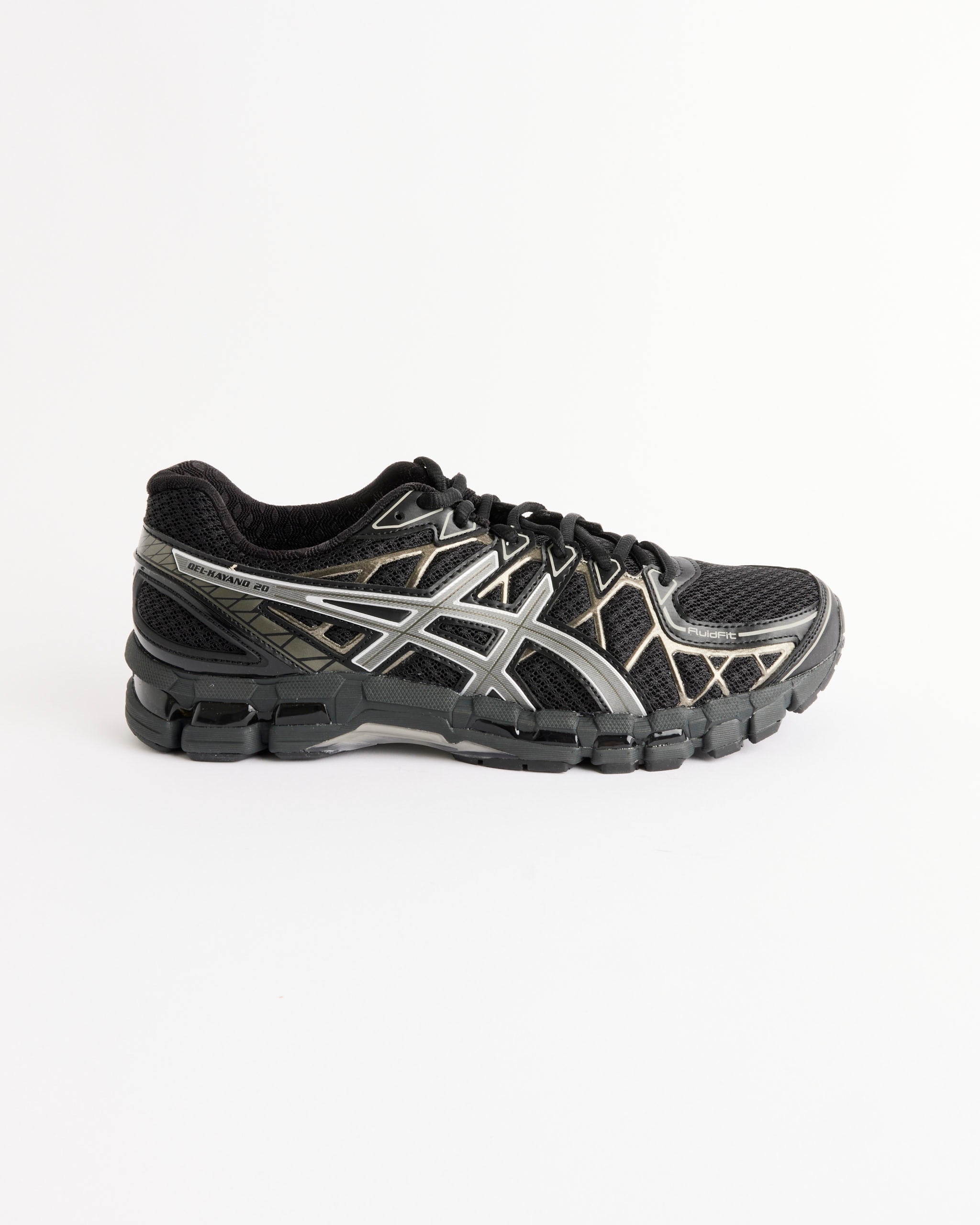 靴 ASICS GEL-KAYANO 20 Black/Clay Grey Gel Kayano 20 in Black/Clay Grey
